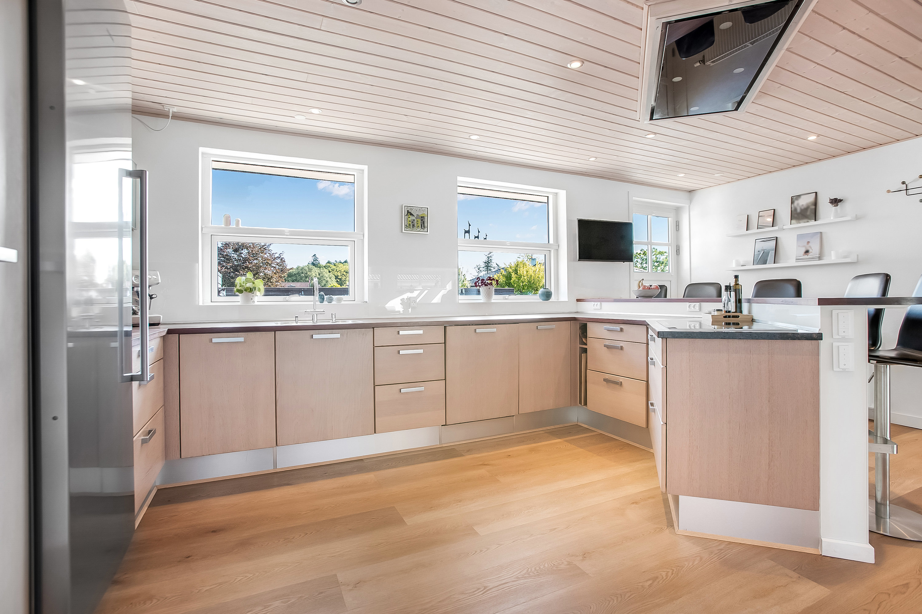 Fremhævet køkken billede i fuldskærmstilstand. Billede af Spangager 13, Bredballe, 7120 Vejle Øst