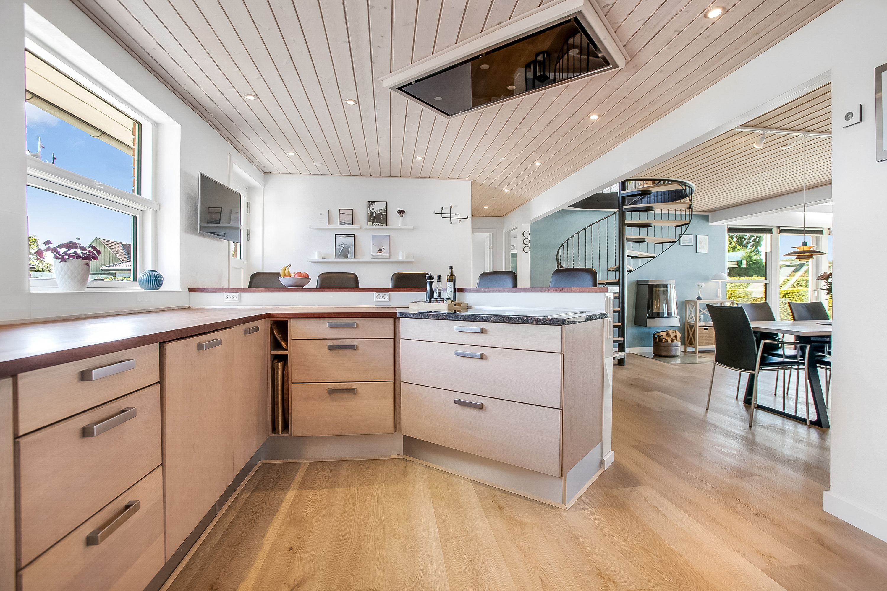 Fremhævet køkken billede i fuldskærmstilstand. Billede af Spangager 13, Bredballe, 7120 Vejle Øst