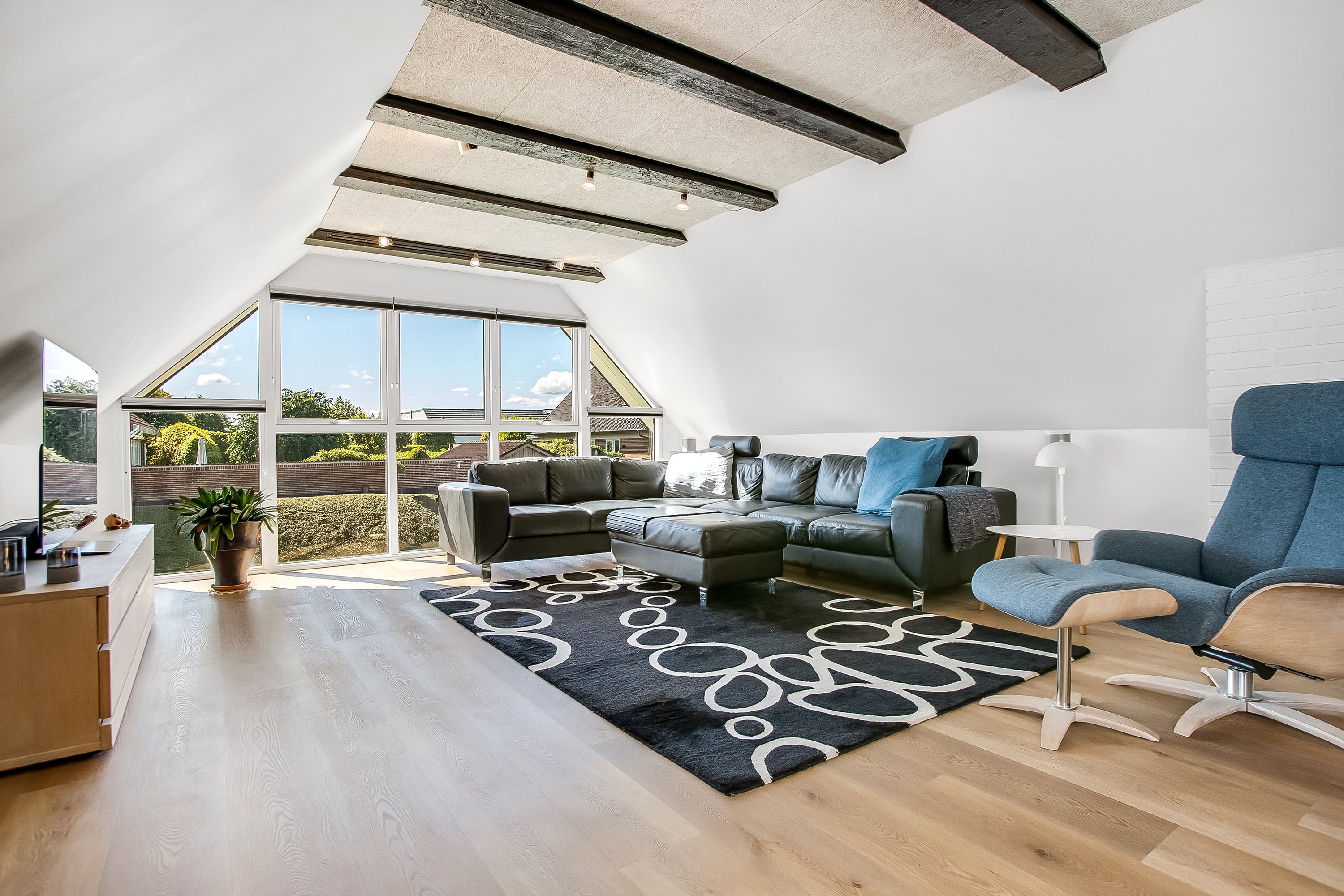 Fremhævet stue billede i fuldskærmstilstand. Billede af Spangager 13, Bredballe, 7120 Vejle Øst