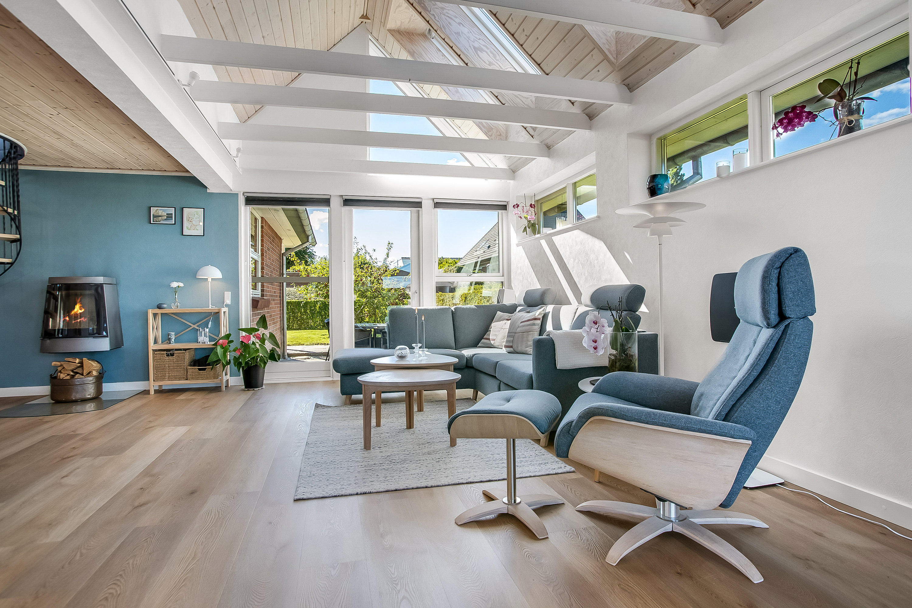 Fremhævet stue billede i fuldskærmstilstand. Billede af Spangager 13, Bredballe, 7120 Vejle Øst