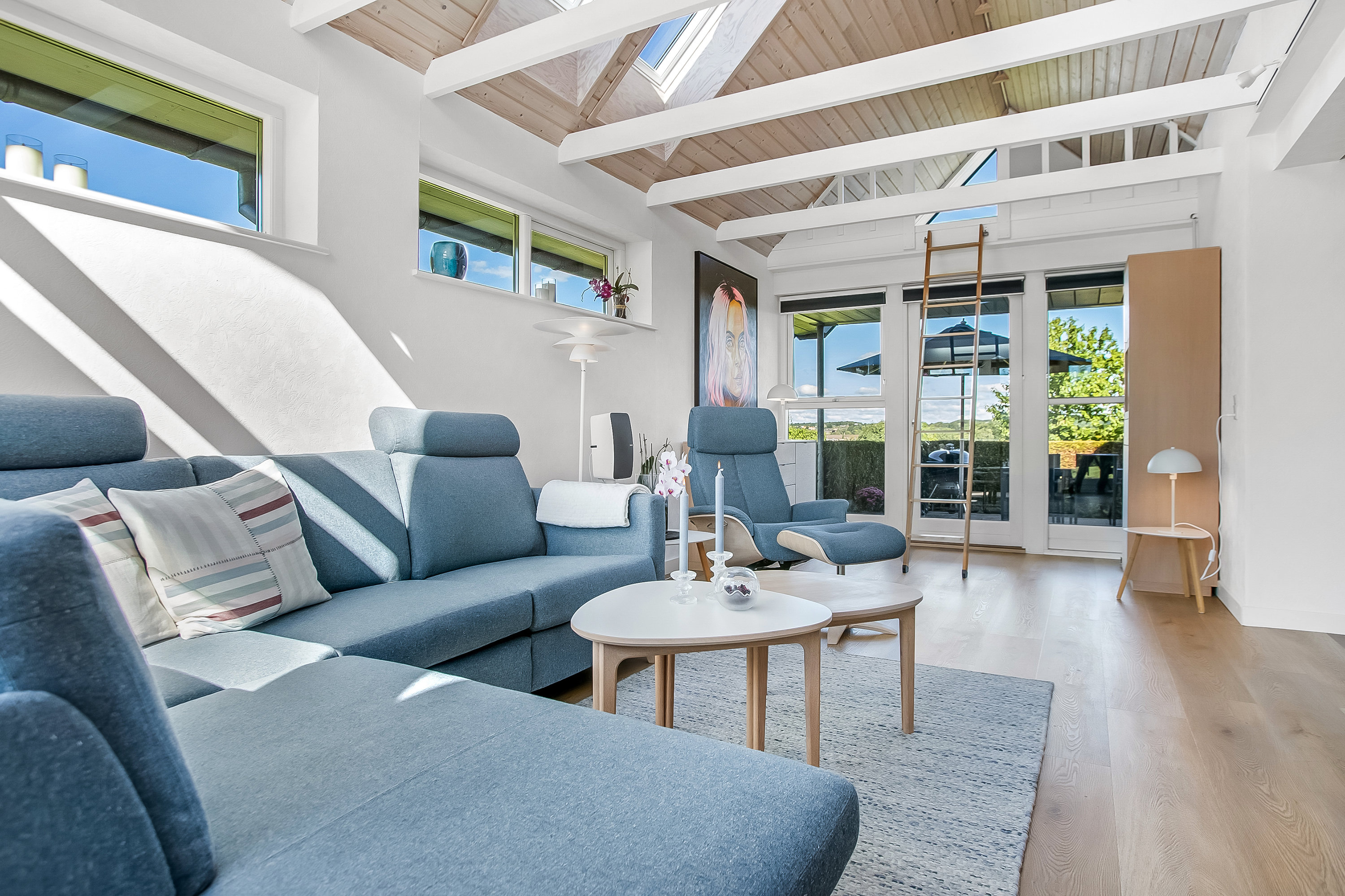 Fremhævet stue billede i fuldskærmstilstand. Billede af Spangager 13, Bredballe, 7120 Vejle Øst