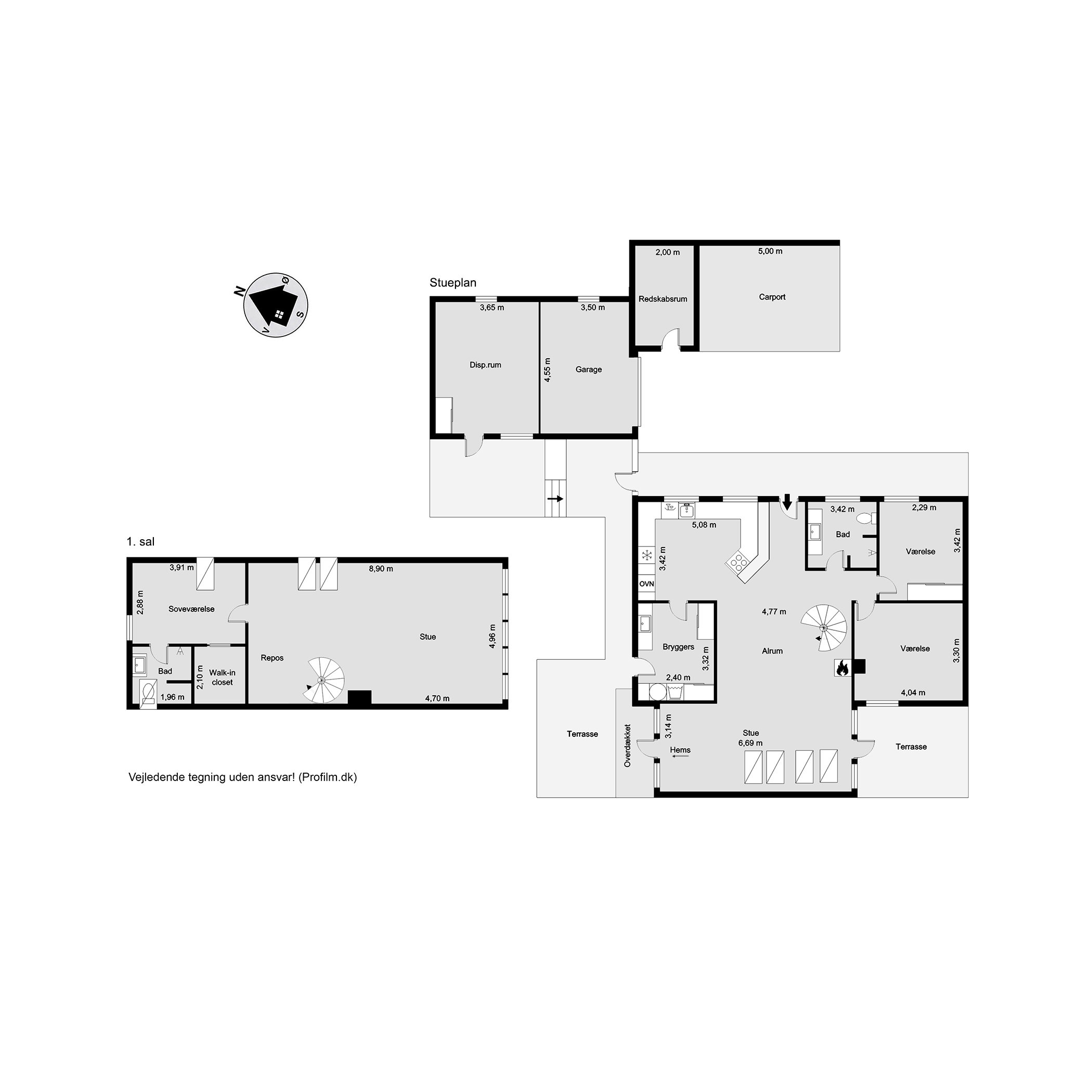 Plantegninger billede af Spangager 13, Bredballe, 7120 Vejle Øst