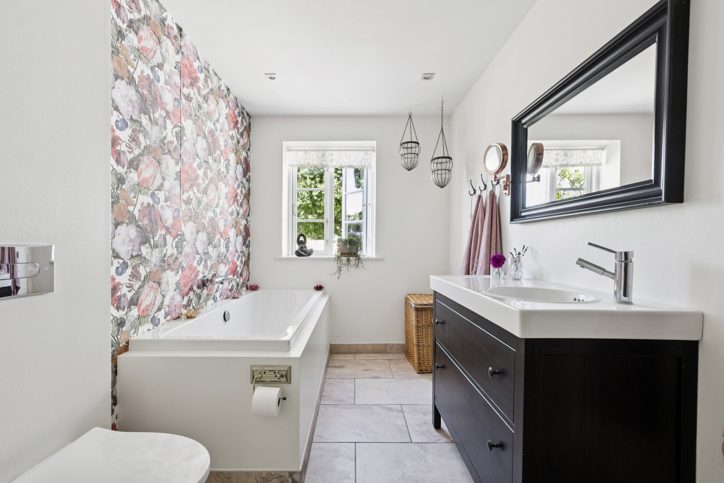 Fremhævet badeværelse billede i fuldskærmstilstand. Billede af Møllebjergvej 25, Valsømagle, 4174 Jystrup Midtsj