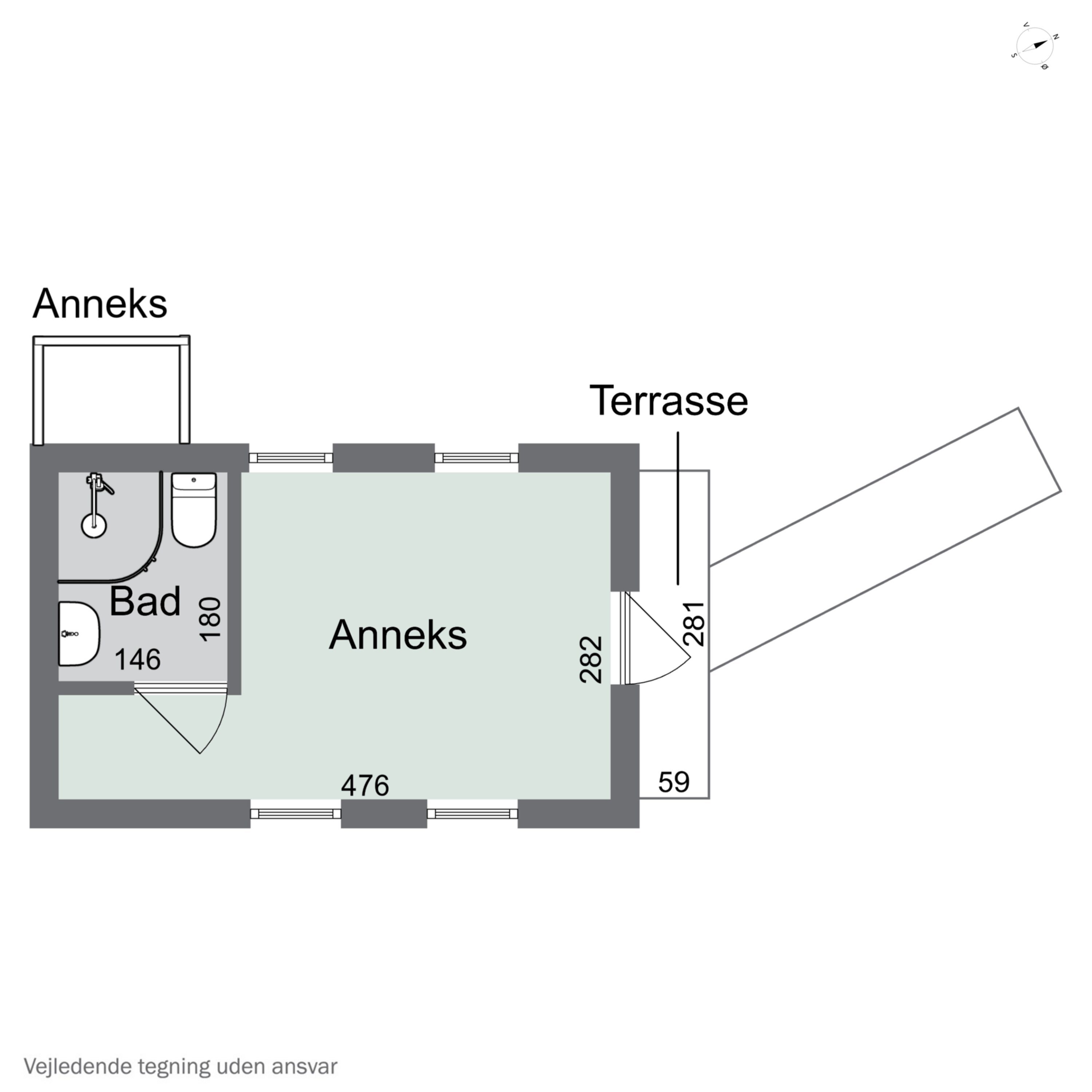 Plantegninger billede af Hjortevej 31, 4581 Rørvig