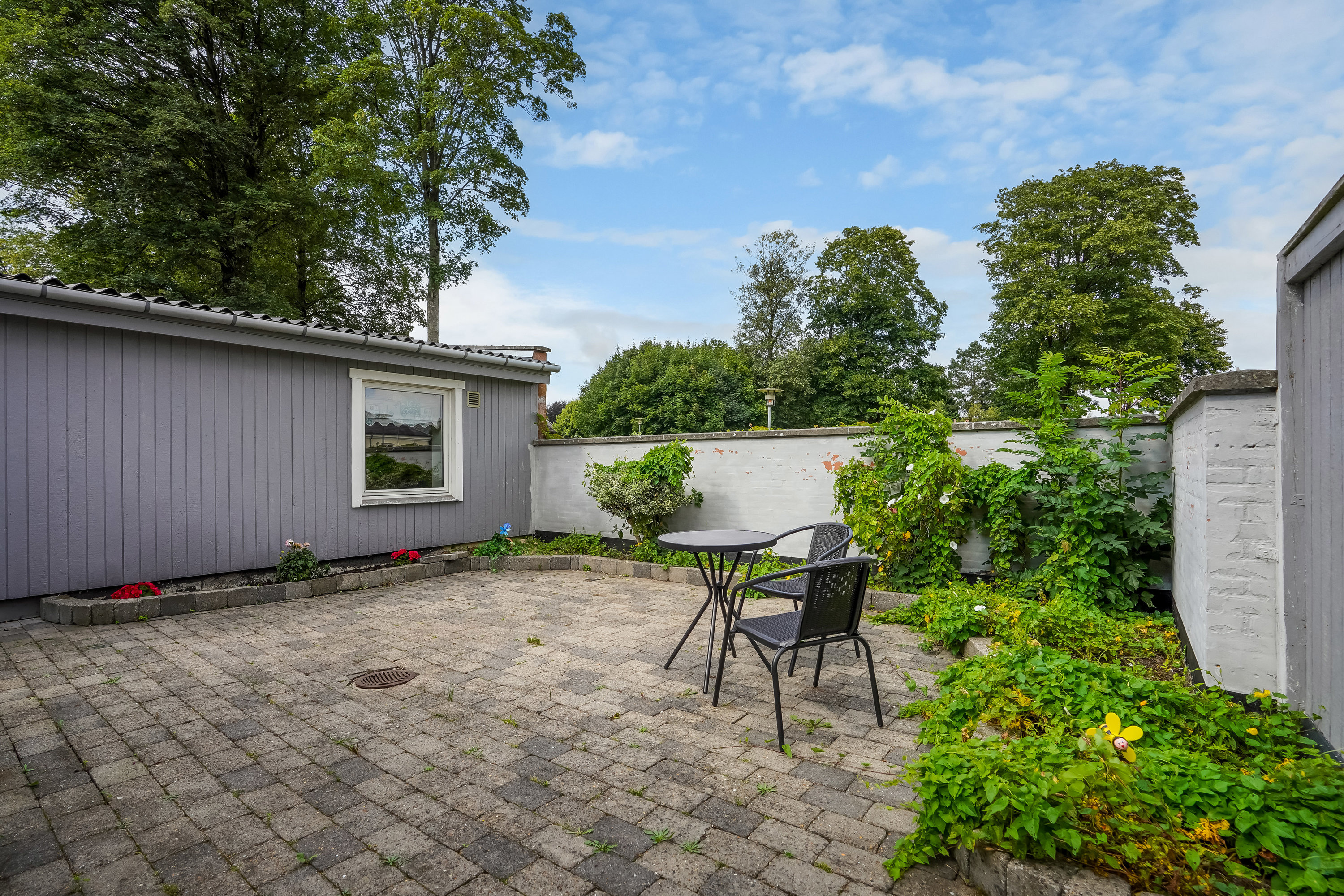 Fremhævet terrasse billede i fuldskærmstilstand. Billede af Østergade 3, 8740 Brædstrup