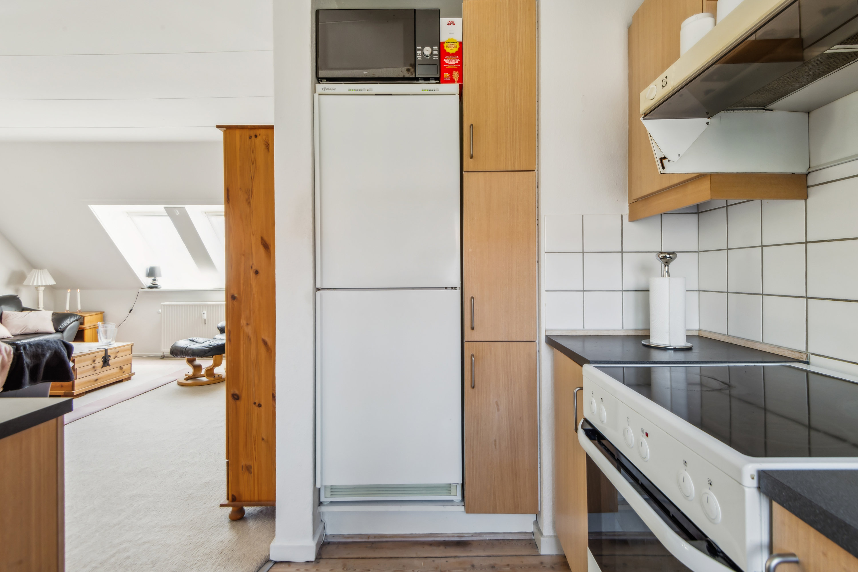 Fremhævet køkken billede i fuldskærmstilstand. Billede af Poppelvej 2, 2., 9000 Aalborg