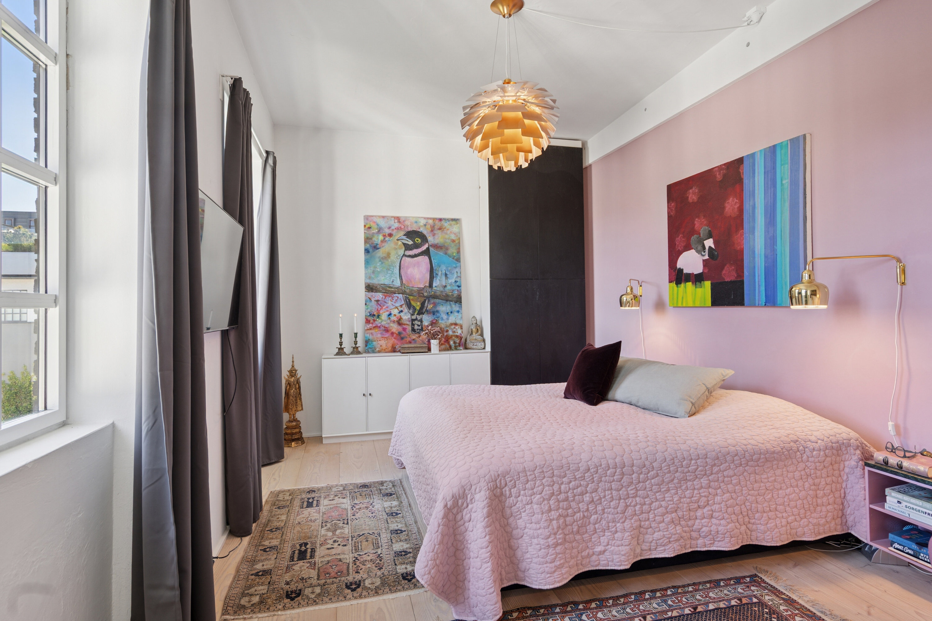 Fremhævet soveværelse billede i fuldskærmstilstand. Billede af Sturlasgade 10B, 2., 2300 København S