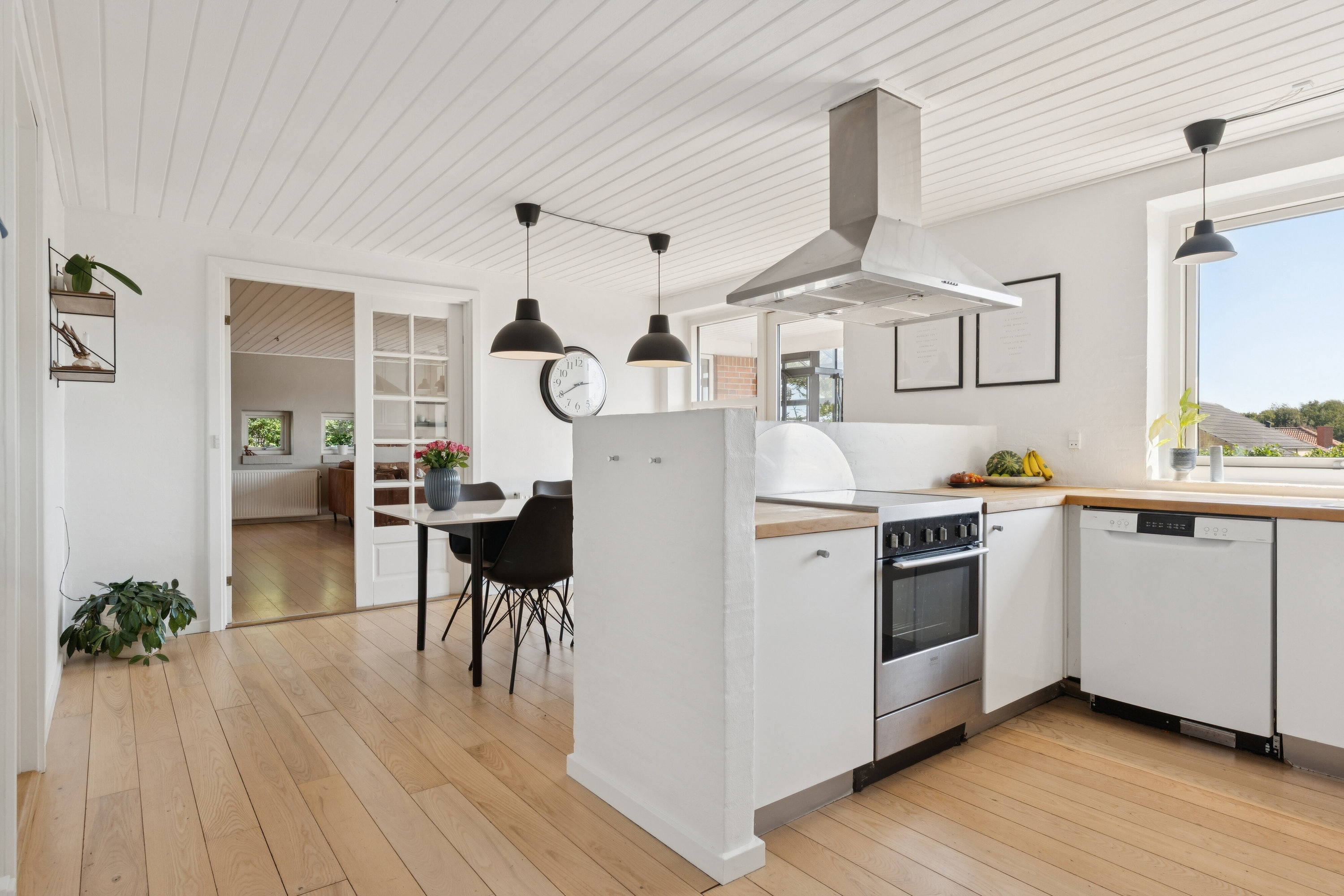 Fremhævet køkken billede i fuldskærmstilstand. Billede af Bæktoften 34, 9800 Hjørring