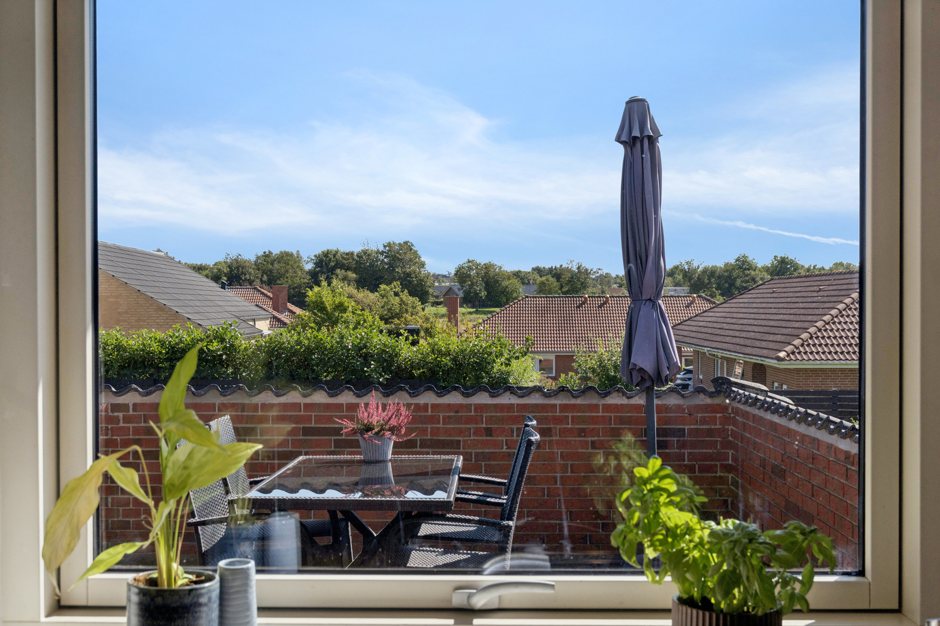 Fremhævet overdækket terrasse billede i fuldskærmstilstand. Billede af Bæktoften 34, 9800 Hjørring