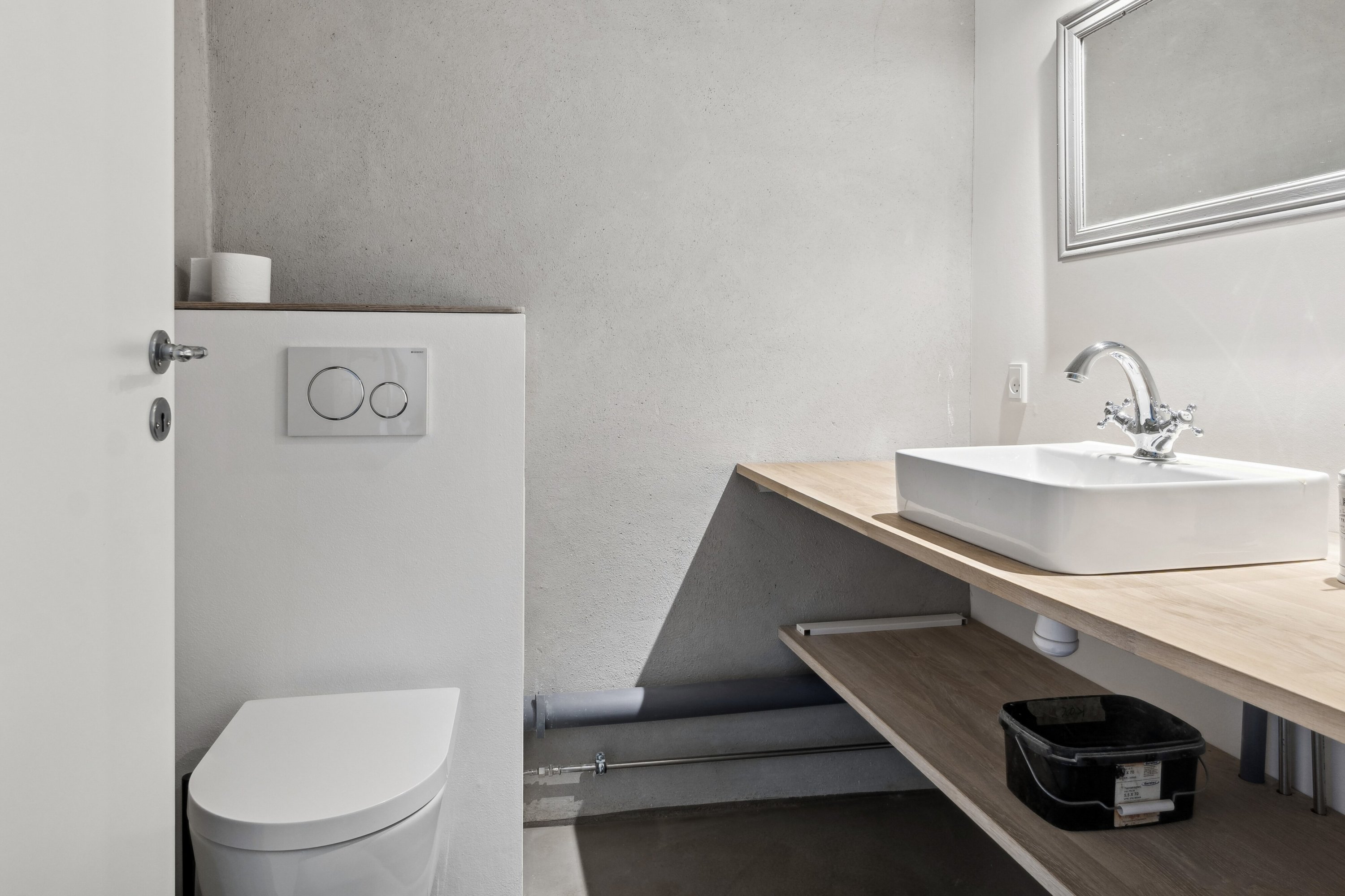 Fremhævet badeværelse billede i fuldskærmstilstand. Billede af Rejenettet 8, Lumsås, 4500 Nykøbing Sj