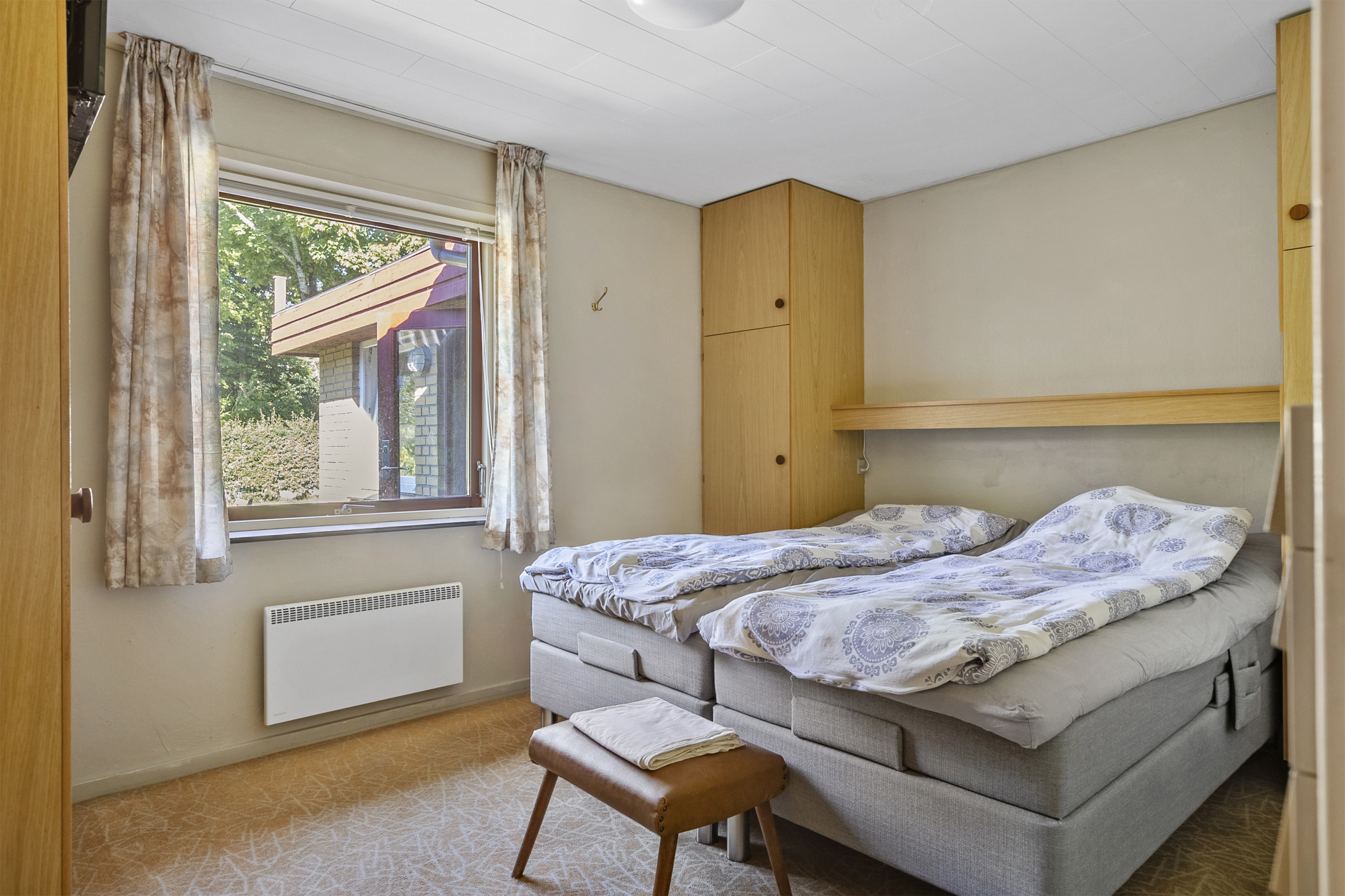 Fremhævet soveværelse billede i fuldskærmstilstand. Billede af Enghaven 24, Genner, 6230 Rødekro