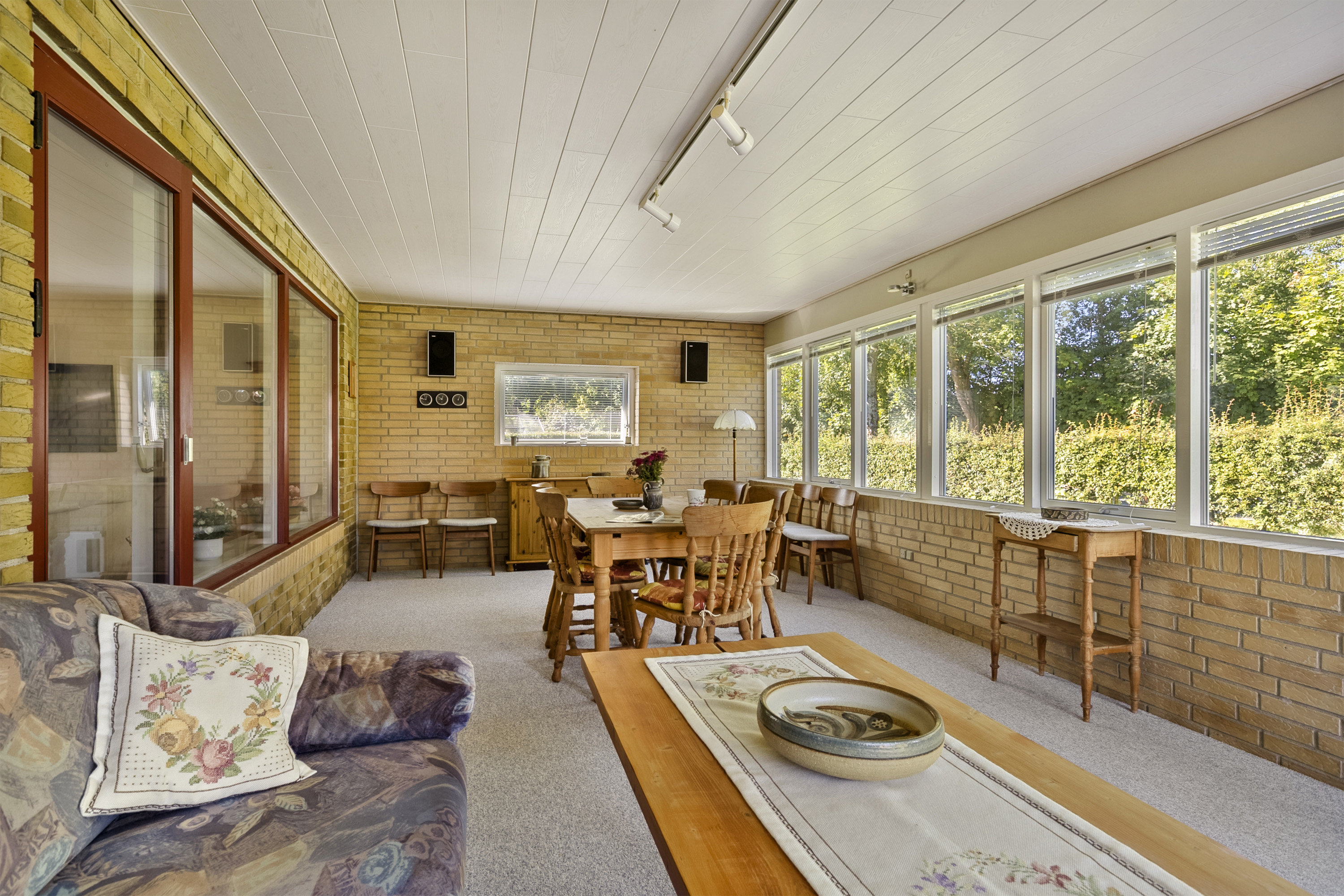 Fremhævet stue billede i fuldskærmstilstand. Billede af Enghaven 24, Genner, 6230 Rødekro