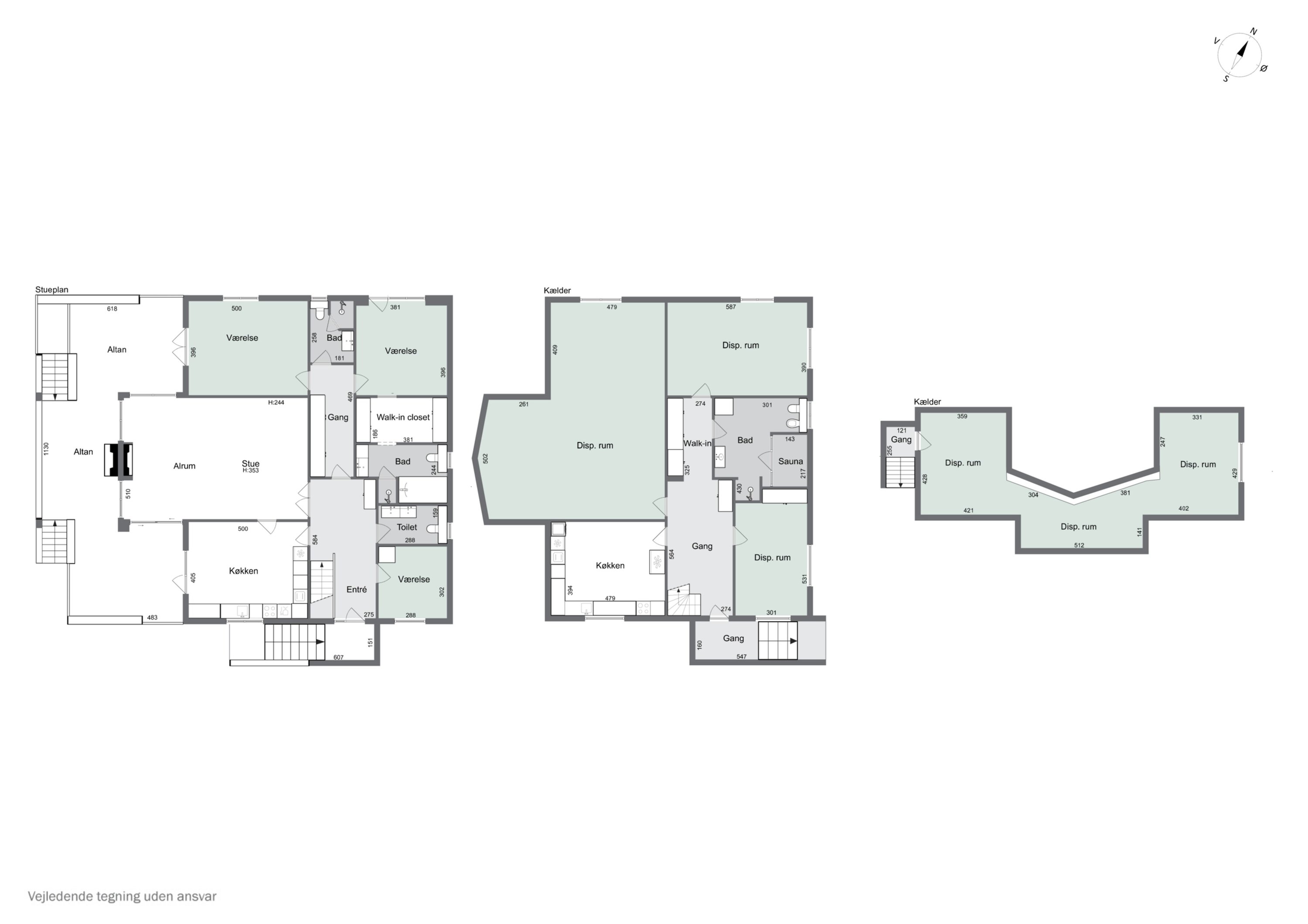 Plantegninger billede af Holbækvej 104, 4000 Roskilde