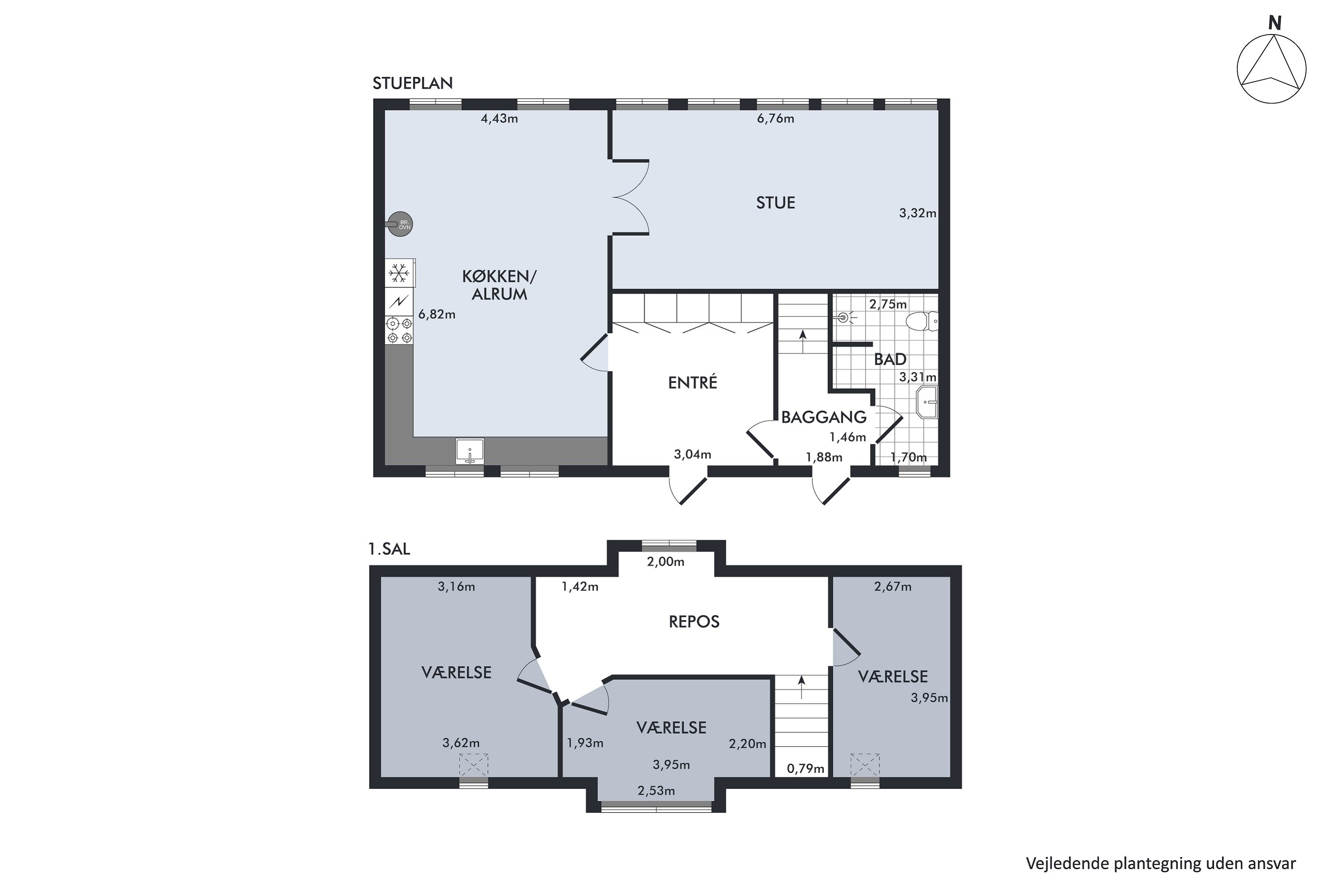 Plantegninger billede af Østergade 18, 7900 Nykøbing M