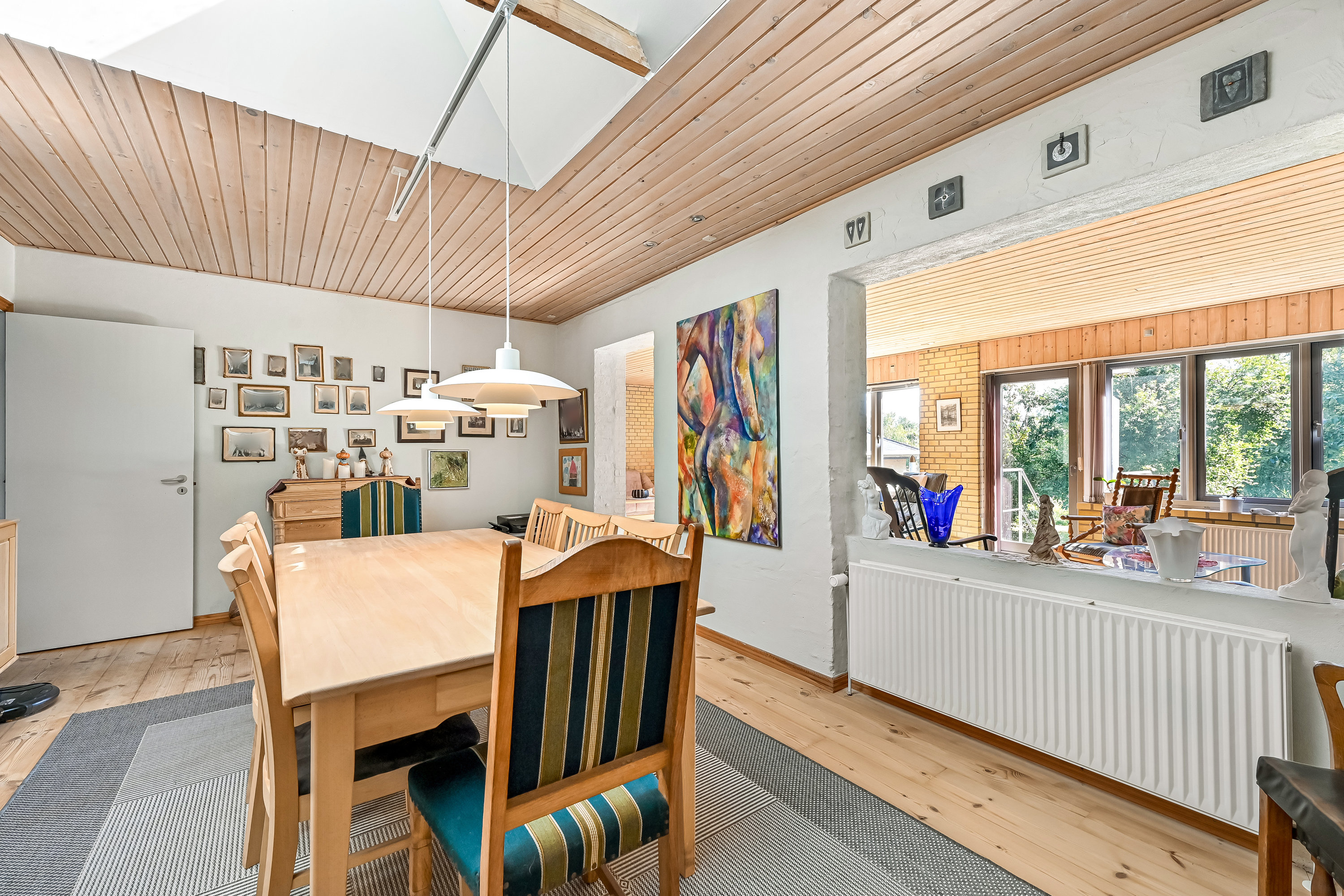 Fremhævet spisestue billede i fuldskærmstilstand. Billede af Nøvlingvej 17, Sinding, 7400 Herning