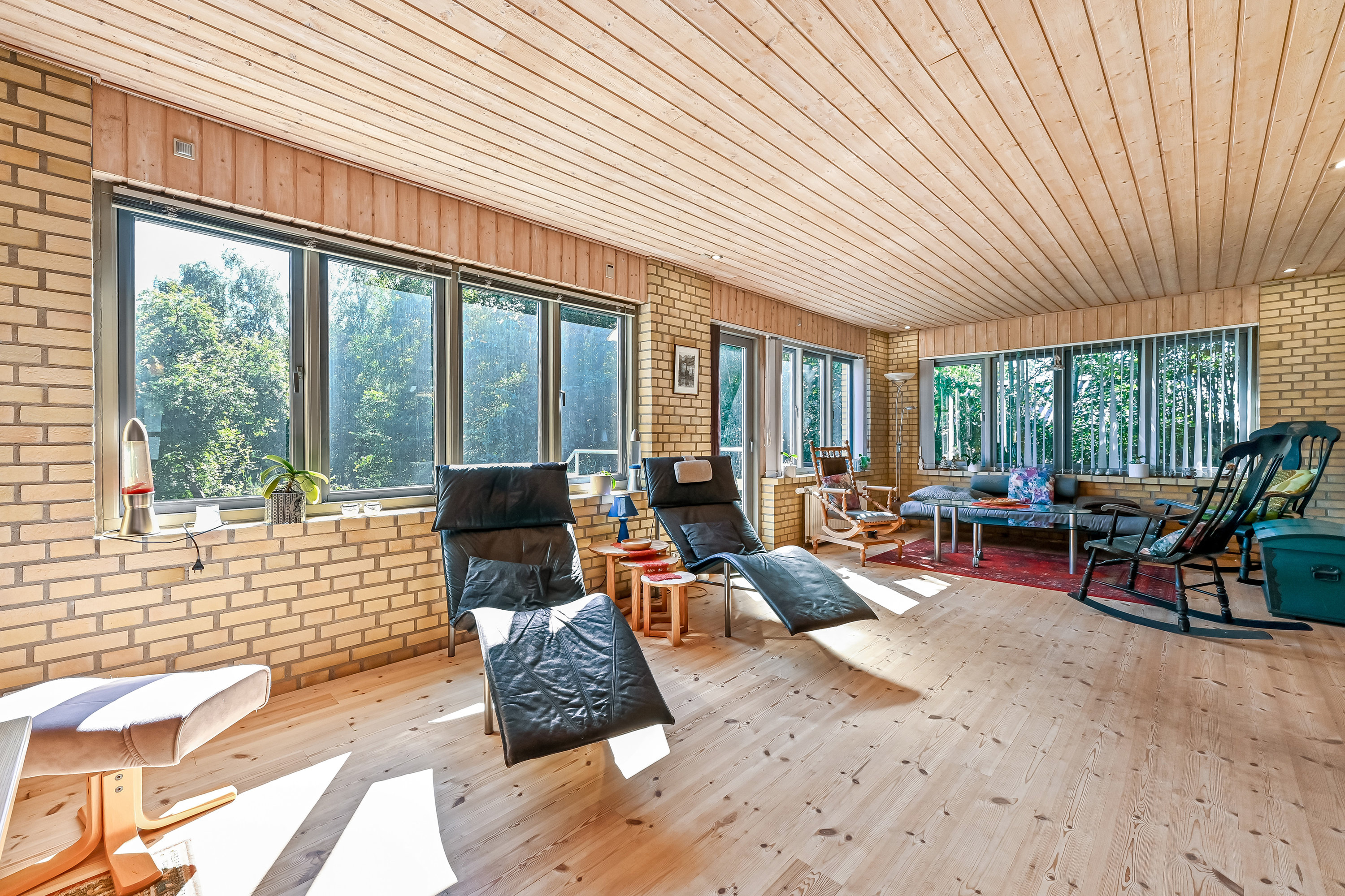 Fremhævet stue billede i fuldskærmstilstand. Billede af Nøvlingvej 17, Sinding, 7400 Herning