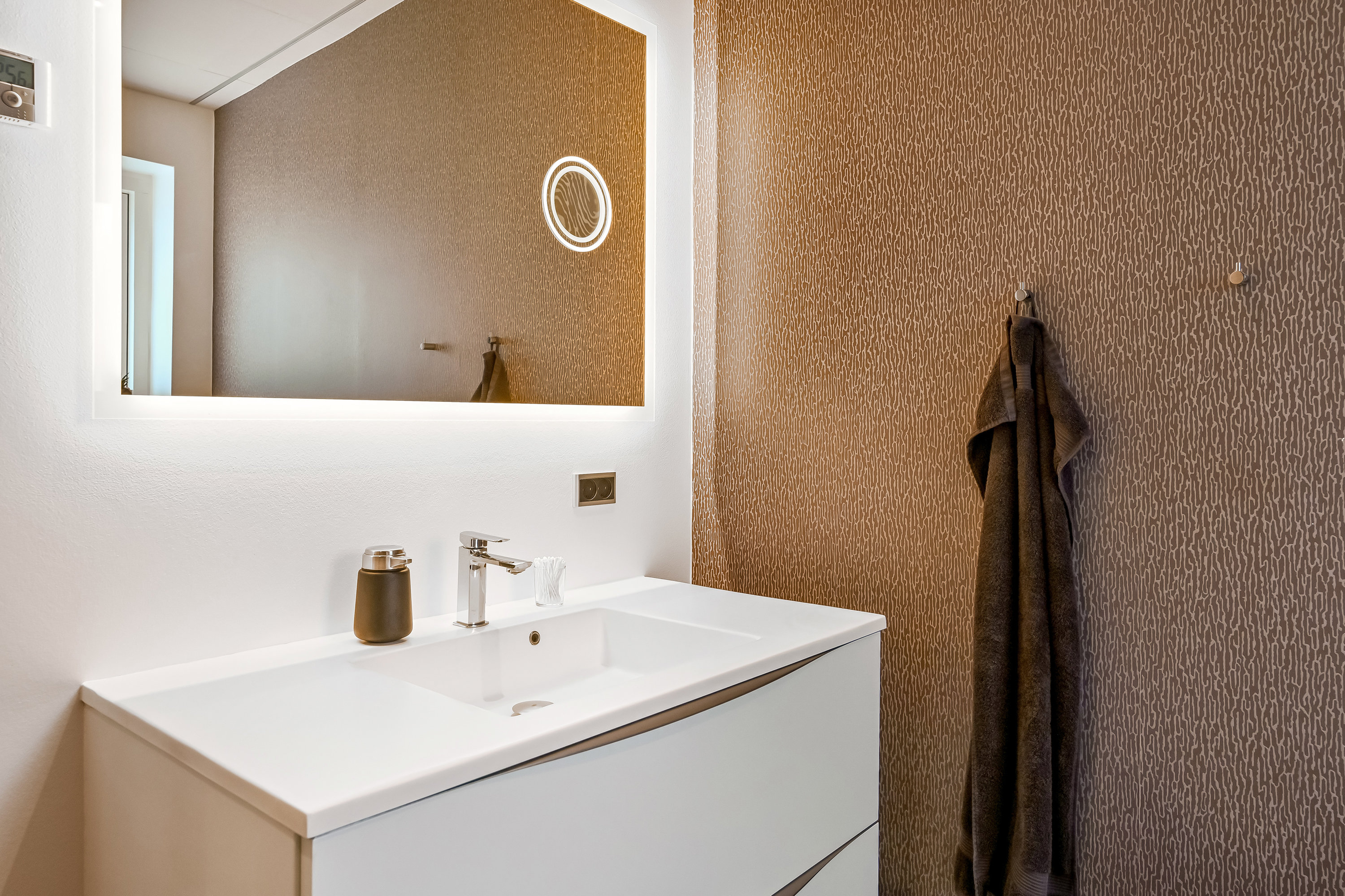 Fremhævet badeværelse billede i fuldskærmstilstand. Billede af Tjørring Vænget 4, Tjørring, 7400 Herning