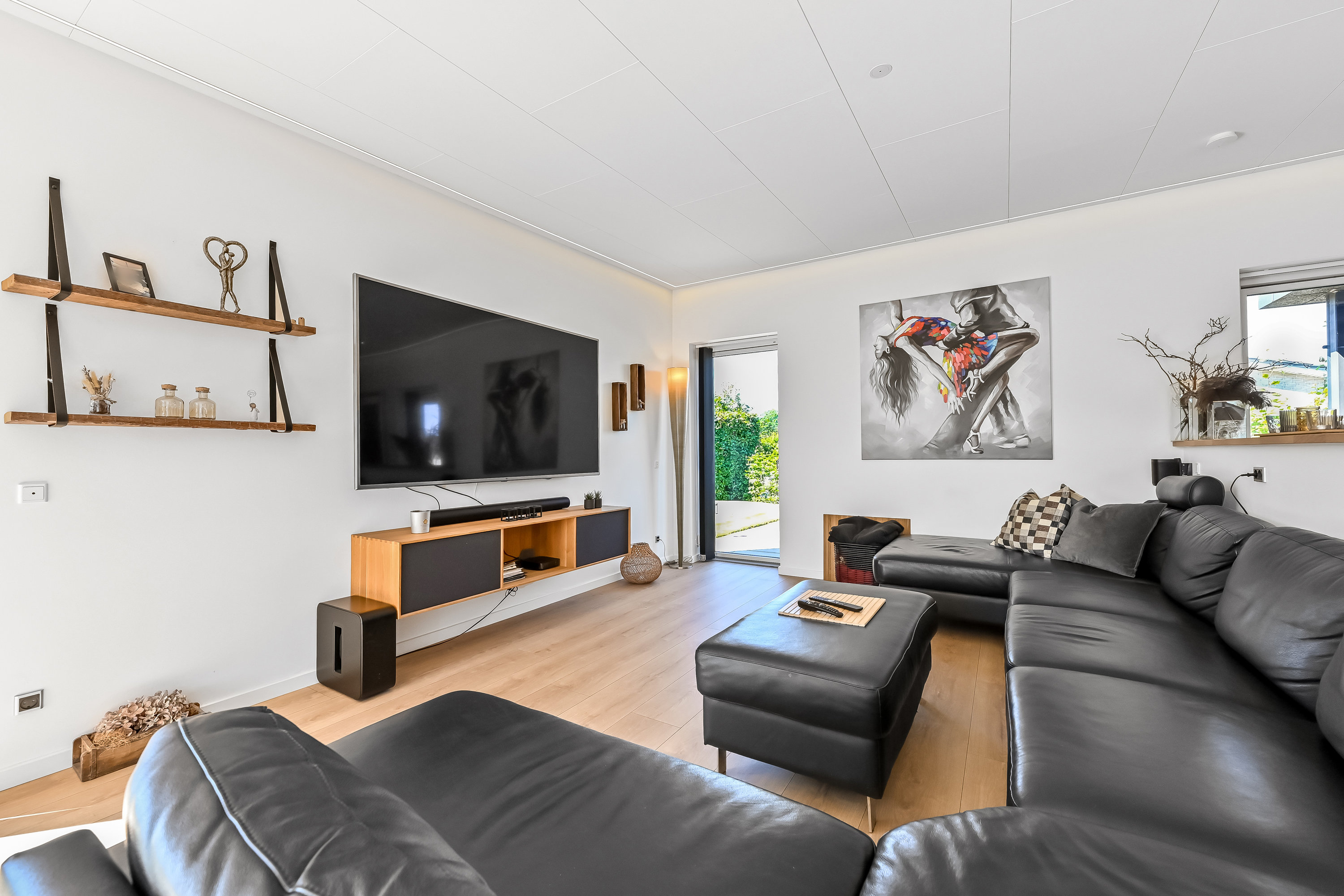 Fremhævet stue billede i fuldskærmstilstand. Billede af Tjørring Vænget 4, Tjørring, 7400 Herning