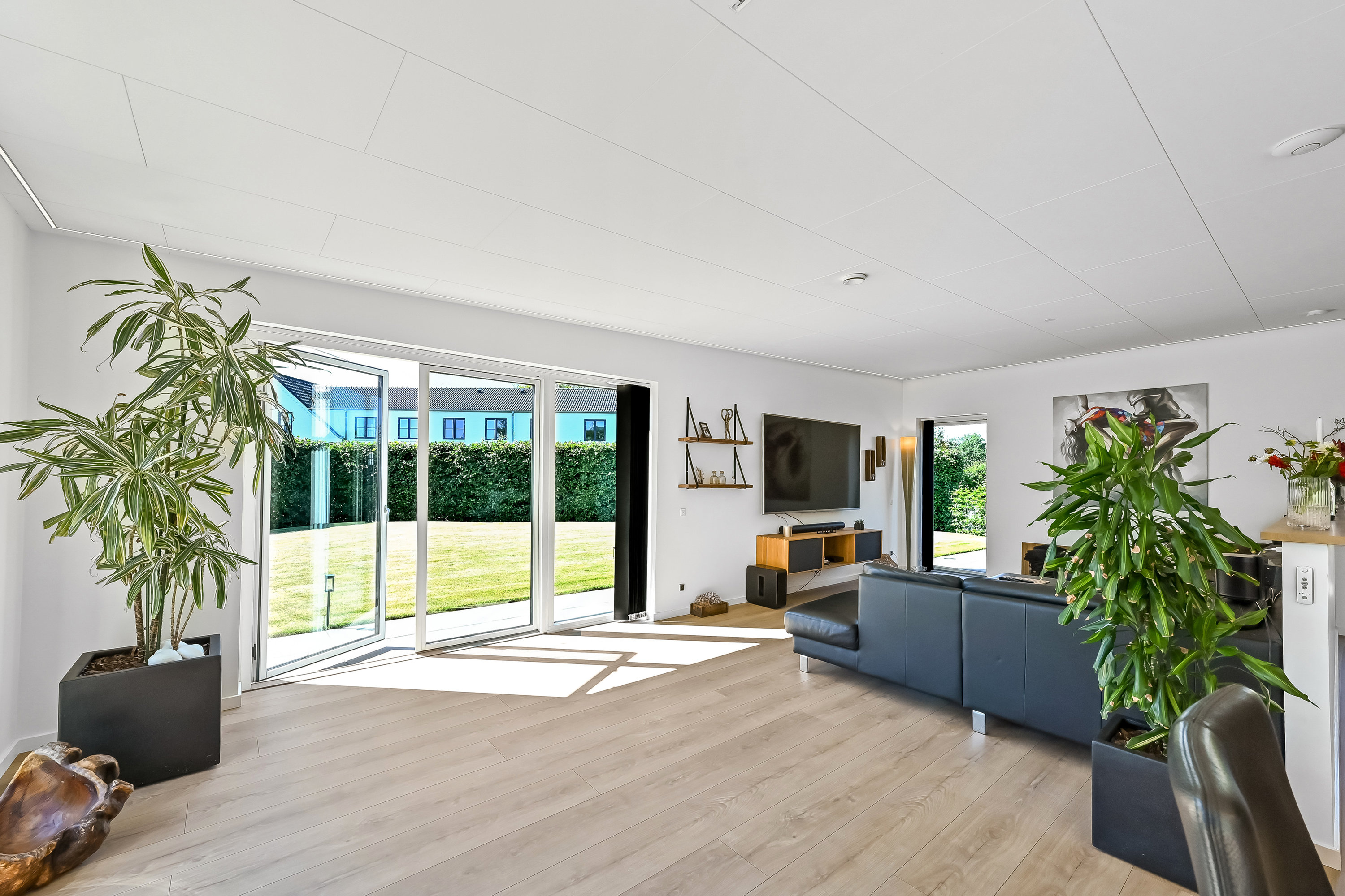 Fremhævet stue billede i fuldskærmstilstand. Billede af Tjørring Vænget 4, Tjørring, 7400 Herning