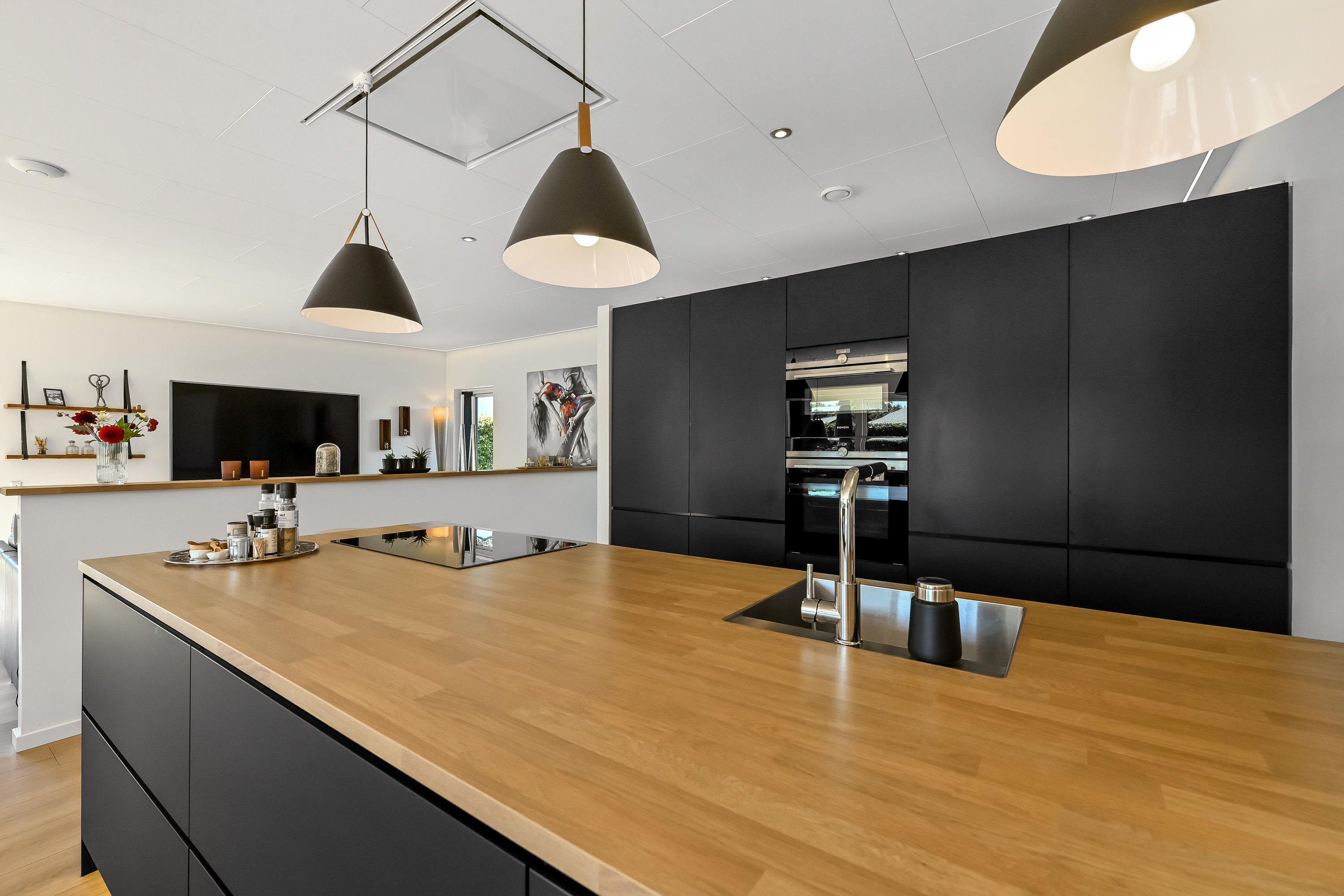 Fremhævet køkken billede i fuldskærmstilstand. Billede af Tjørring Vænget 4, Tjørring, 7400 Herning