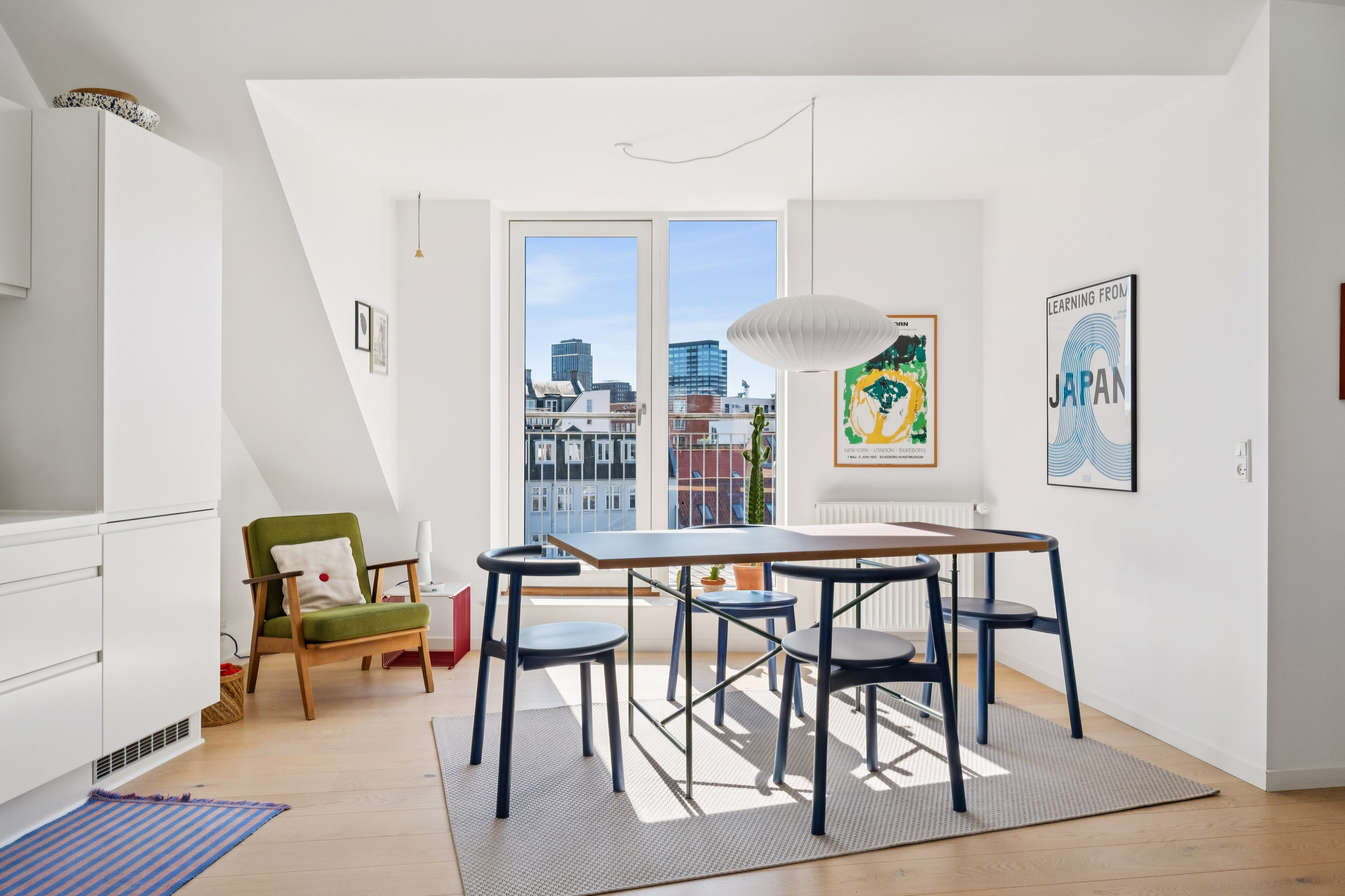 Miniaturebillede 1: stue. Billede af Åboulevarden 55, 6. tv., 8000 Aarhus C