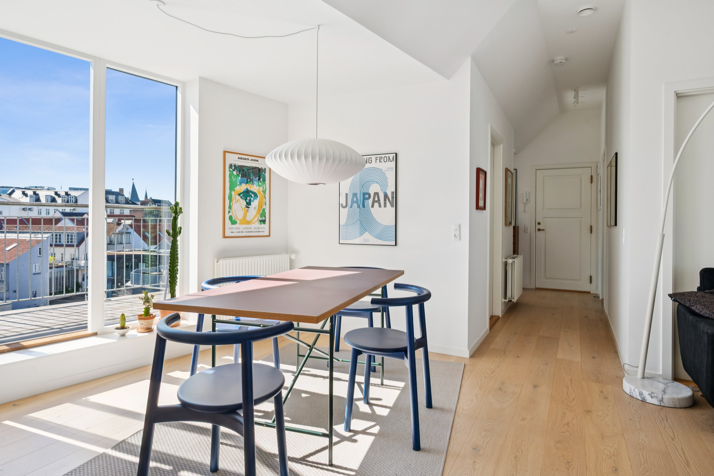 Fremhævet stue billede i fuldskærmstilstand. Billede af Åboulevarden 55, 6. tv., 8000 Aarhus C