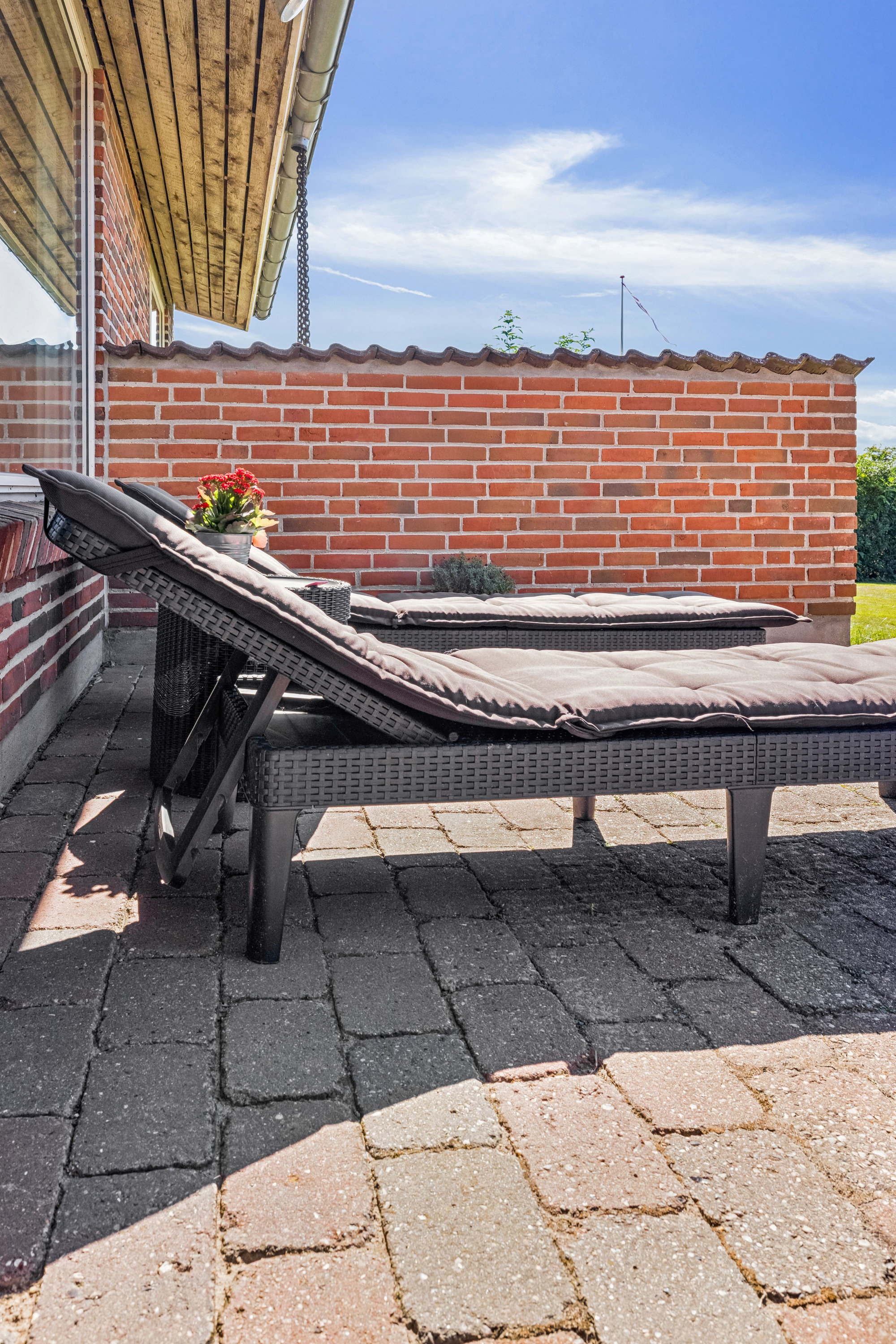 Fremhævet terrasse billede i fuldskærmstilstand. Billede af Stejlbjerg 26, 8543 Hornslet