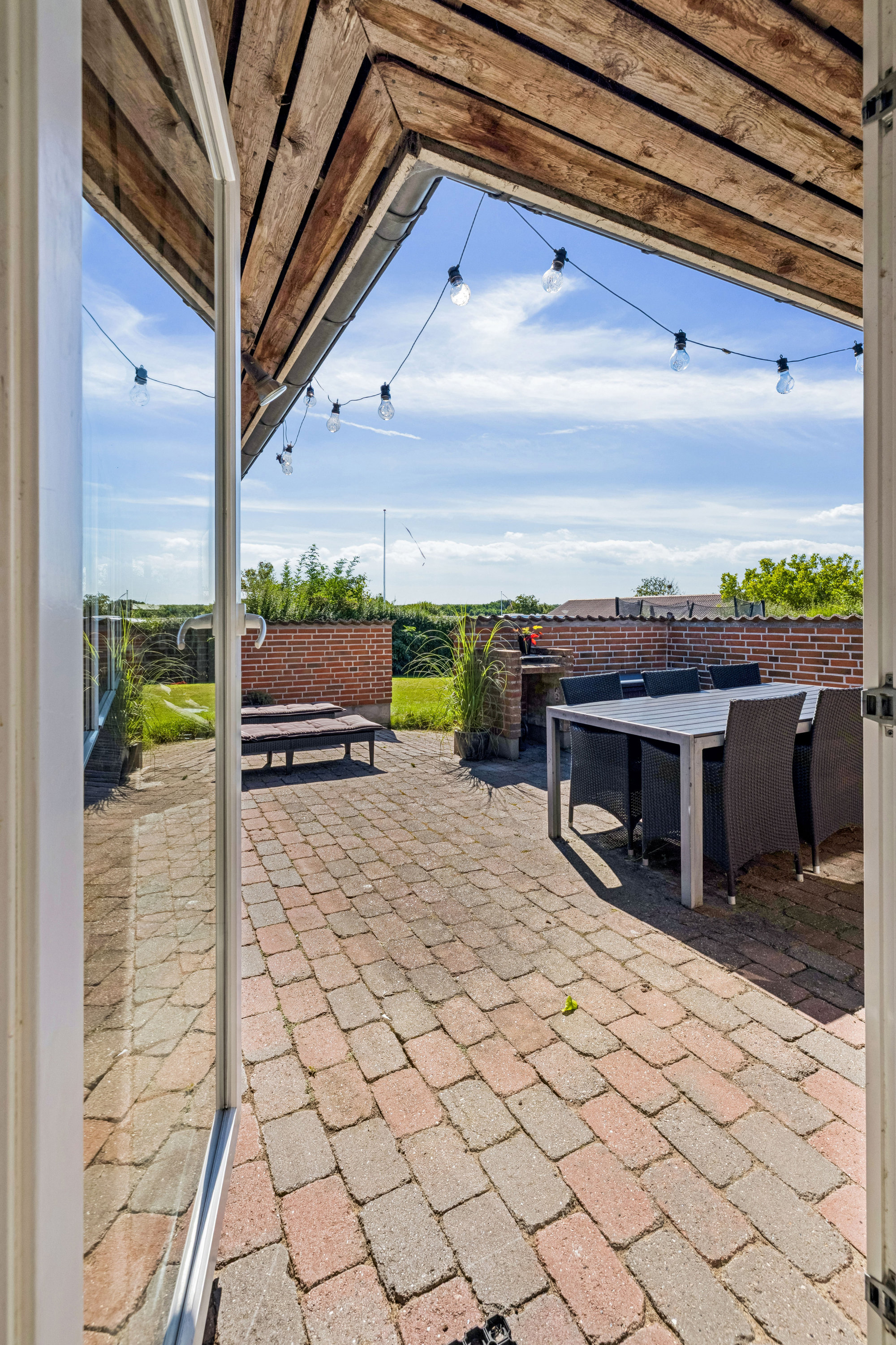 Fremhævet terrasse billede i fuldskærmstilstand. Billede af Stejlbjerg 26, 8543 Hornslet
