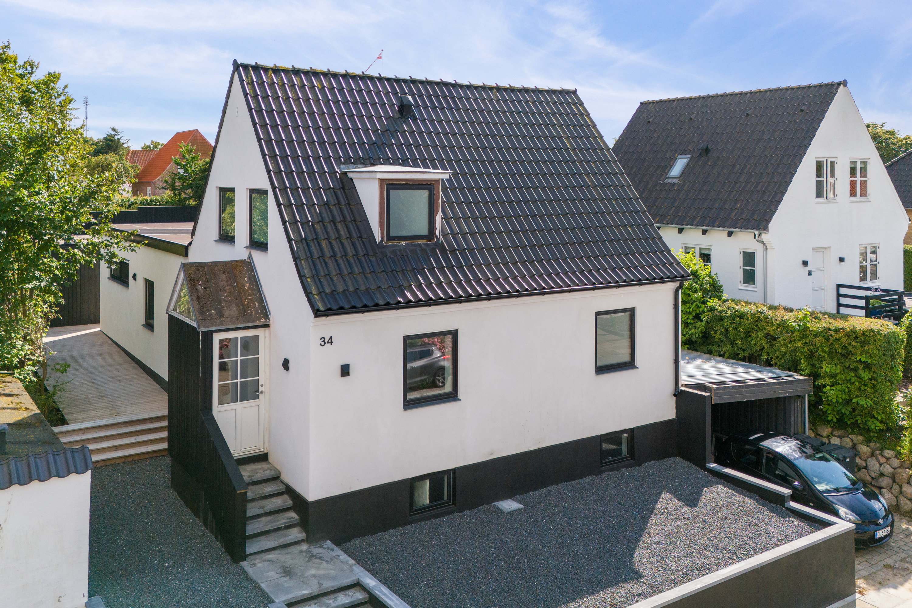 Miniaturebillede 1: facade. Billede af Østre Alle 34, 9800 Hjørring