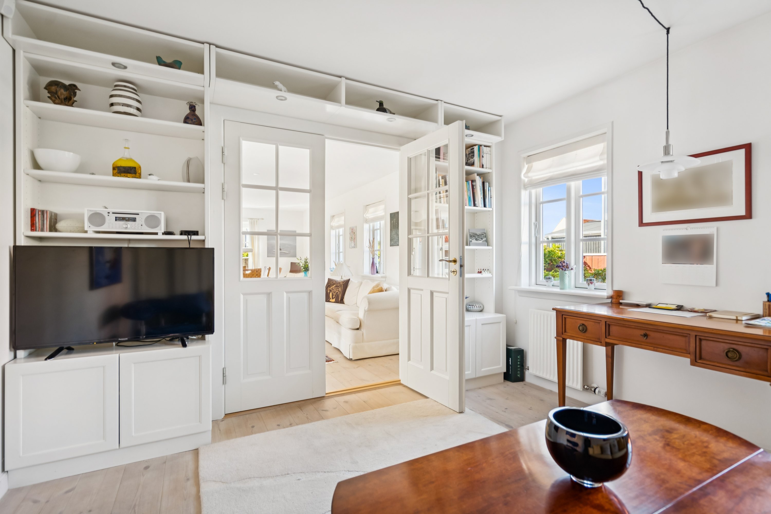 Fremhævet stue billede i fuldskærmstilstand. Billede af Jens Bergs Vej 3A, Gl. Skagen, 9990 Skagen