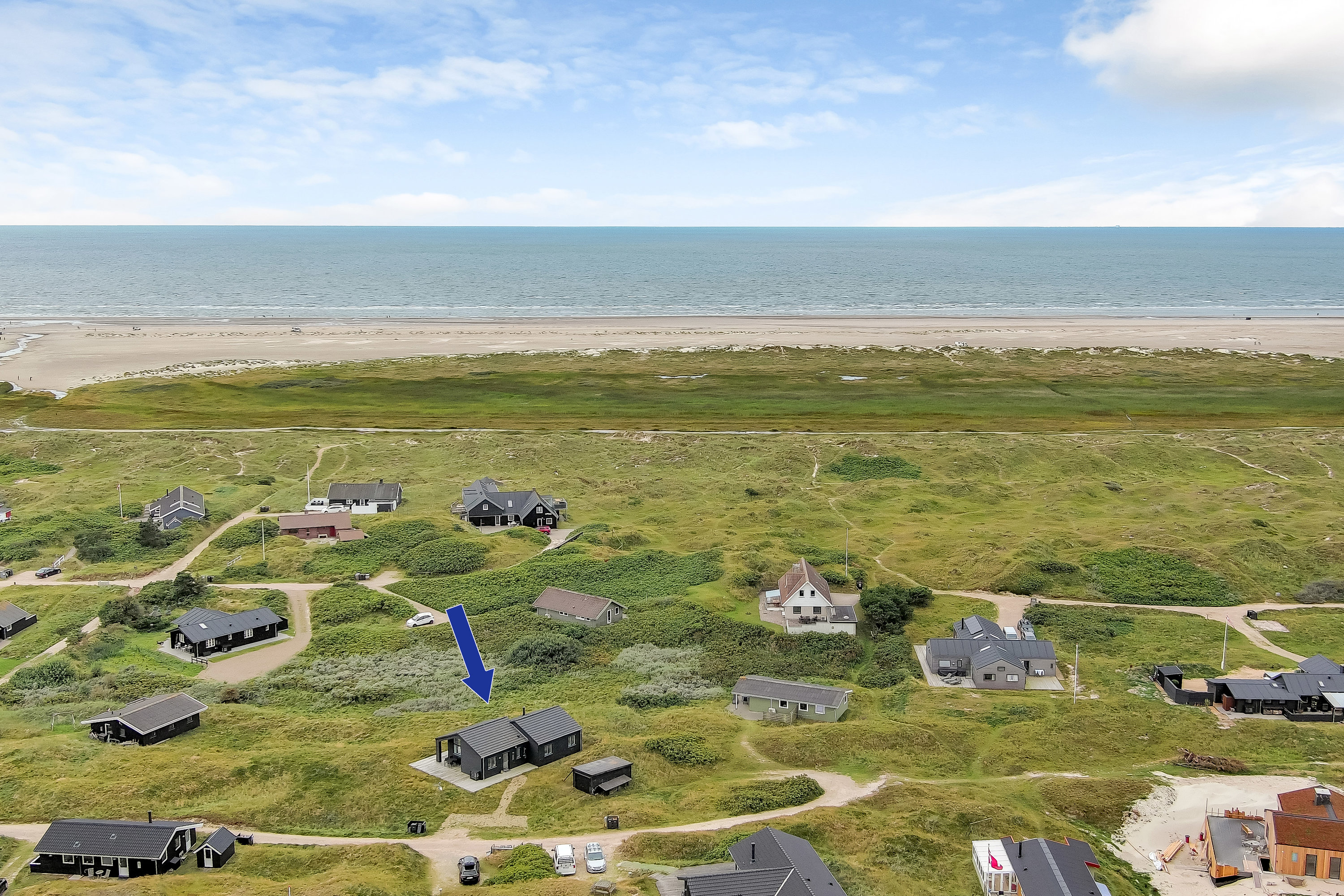 Fremhævet  billede i fuldskærmstilstand. Billede af Hympelvej 40, Rindby Strand, 6720 Fanø