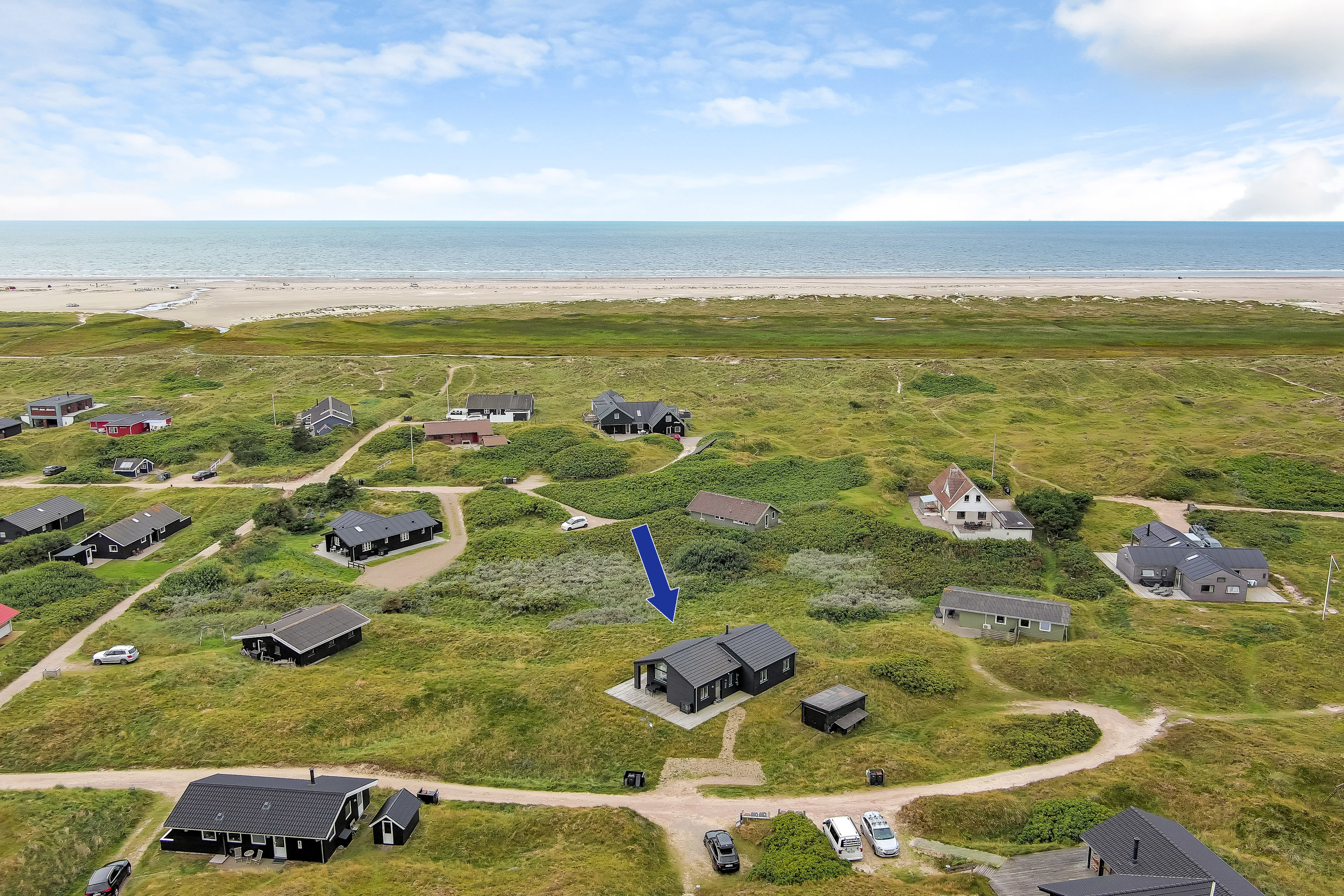 Fremhævet  billede i fuldskærmstilstand. Billede af Hympelvej 40, Rindby Strand, 6720 Fanø