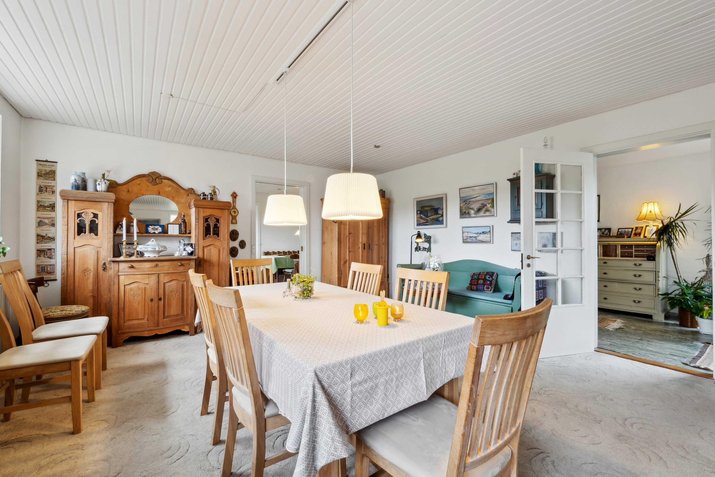 Fremhævet stue billede i fuldskærmstilstand. Billede af Ahornvænget 41, 7800 Skive