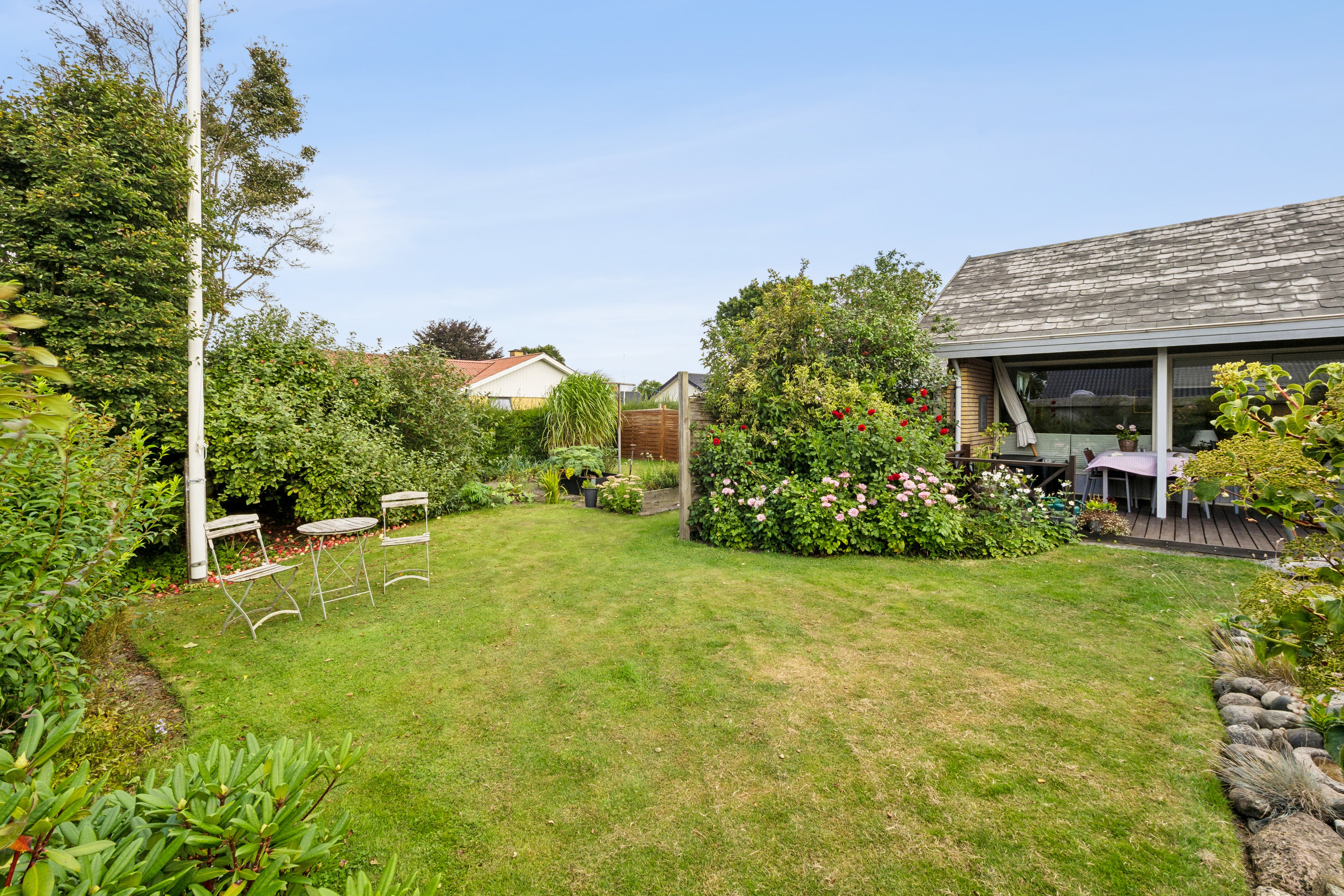 Fremhævet have billede i fuldskærmstilstand. Billede af Ahornvænget 41, 7800 Skive