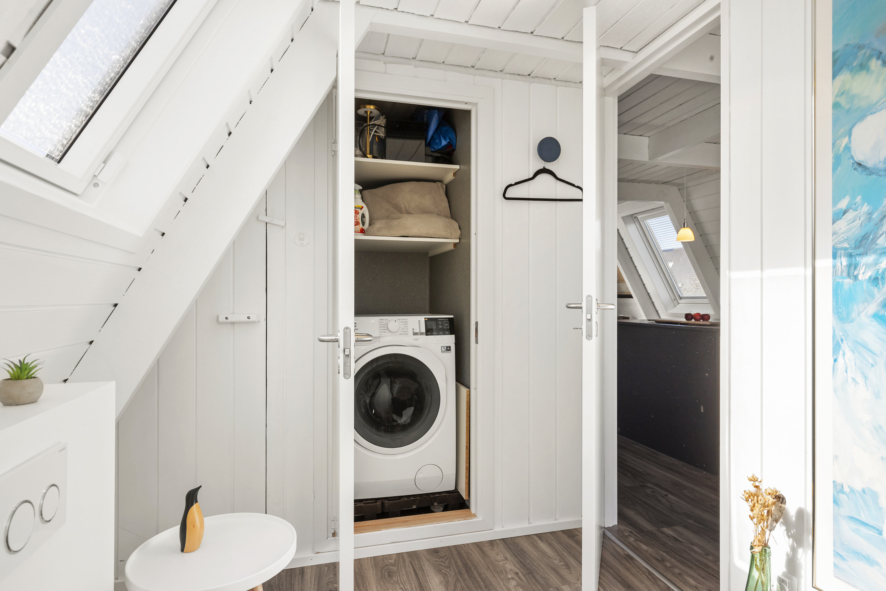 Fremhævet badeværelse billede i fuldskærmstilstand. Billede af Golfsvinget 150, Gatten, 9640 Farsø