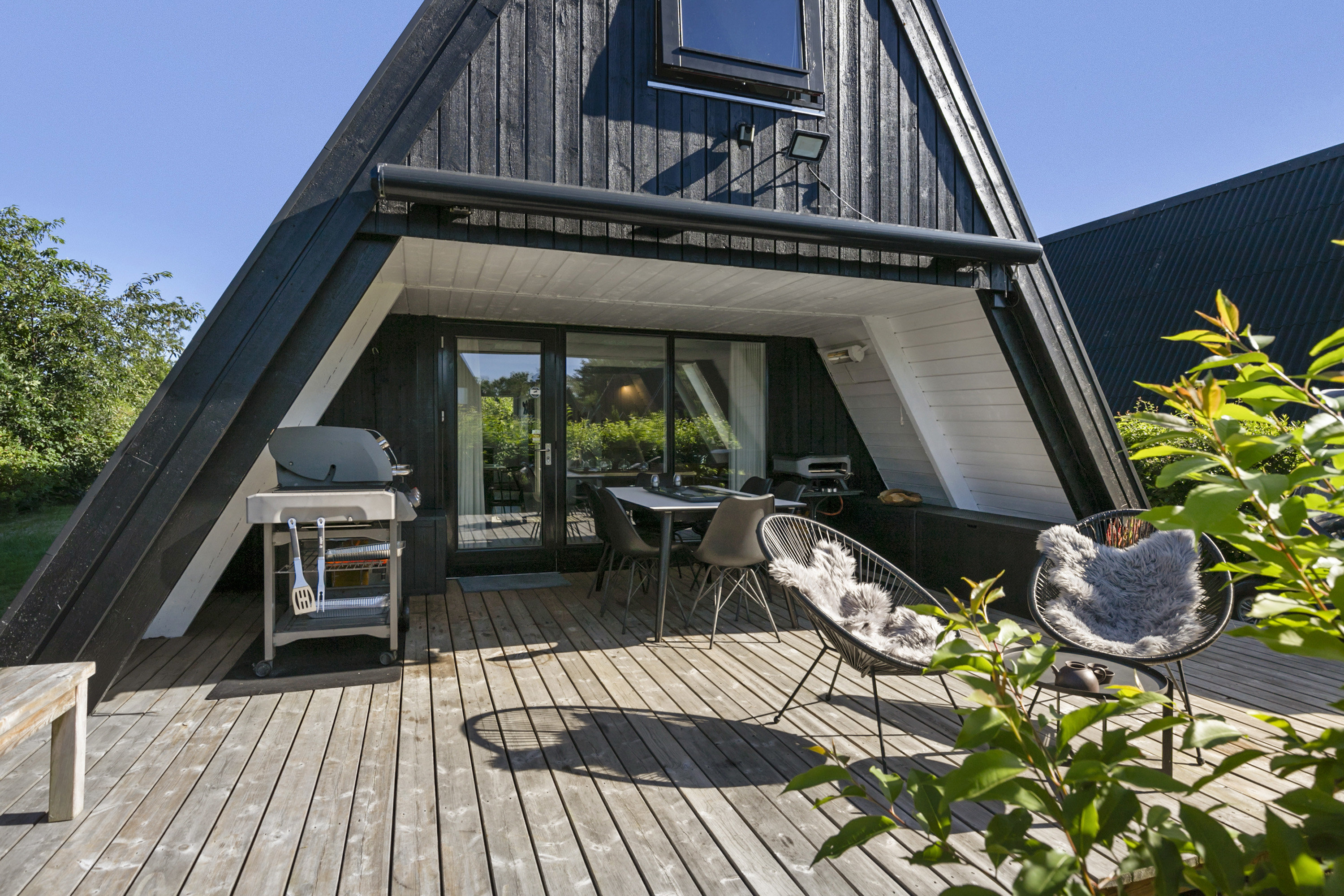 Fremhævet terrasse billede i fuldskærmstilstand. Billede af Golfsvinget 150, Gatten, 9640 Farsø