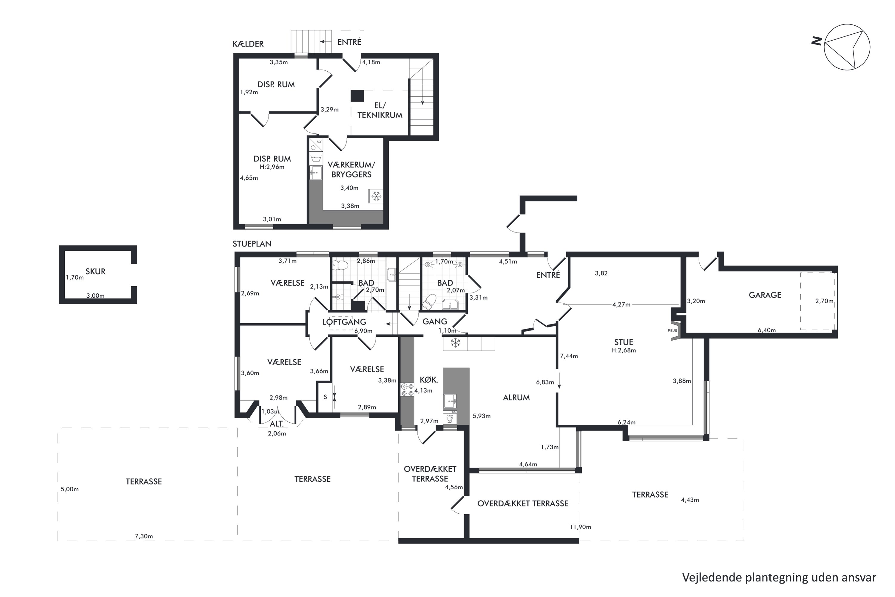 Plantegninger billede af Jyllandsgade 32, 4100 Ringsted
