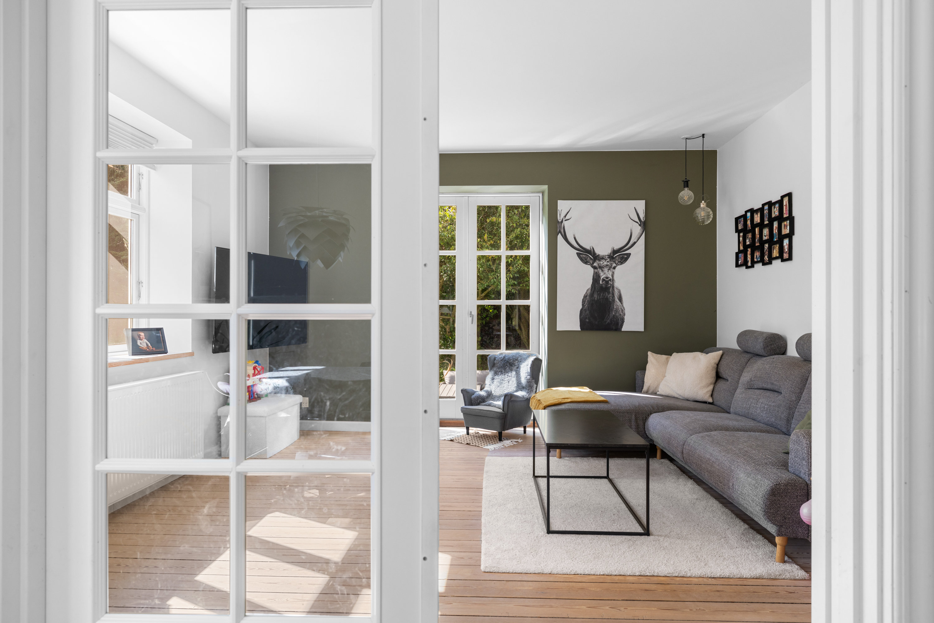 Fremhævet stue billede i fuldskærmstilstand. Billede af Ladefogedgyden 4, Ø Hæsinge, 5600 Faaborg