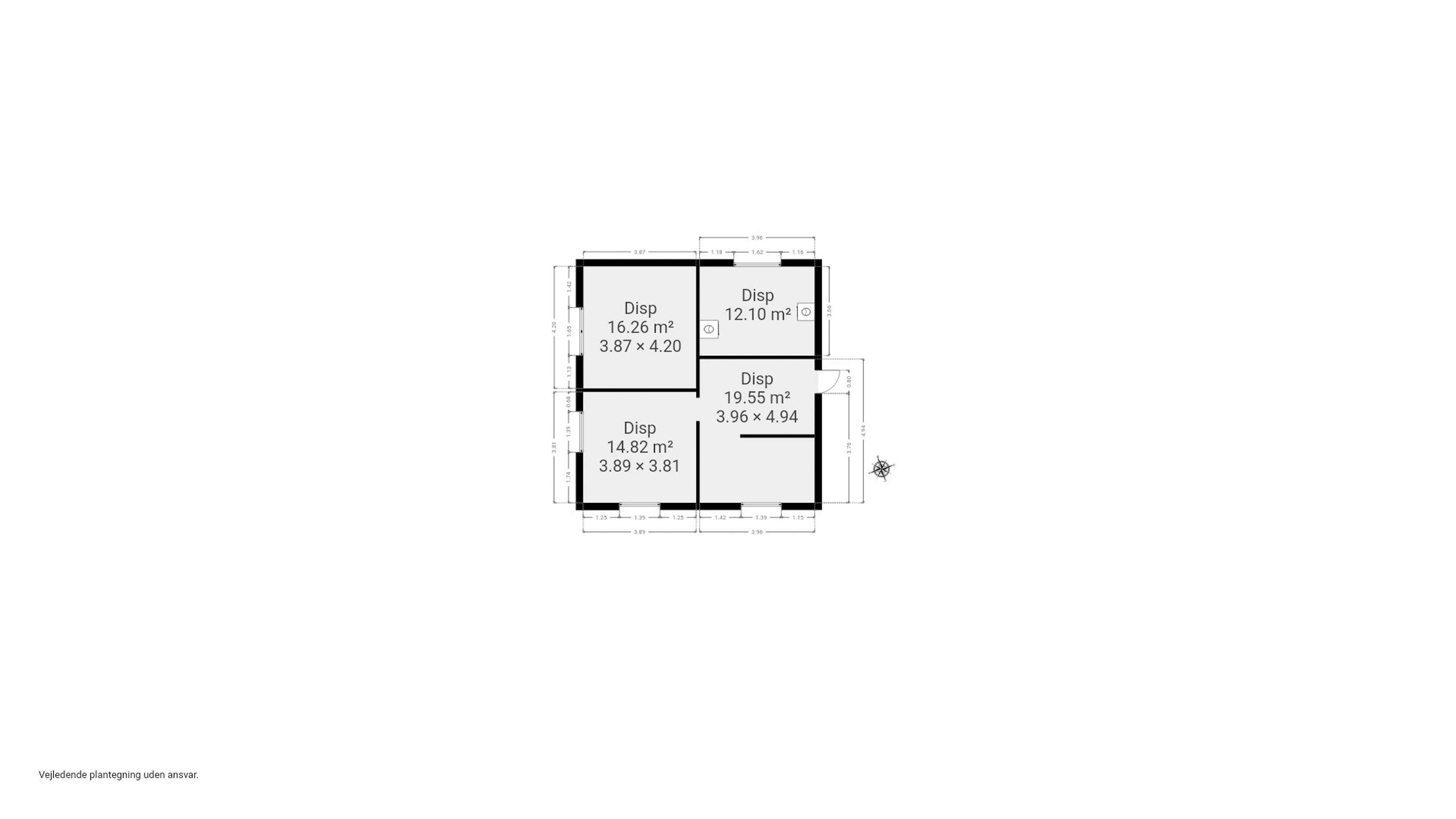 Plantegninger billede af Ladefogedgyden 4, Ø Hæsinge, 5600 Faaborg