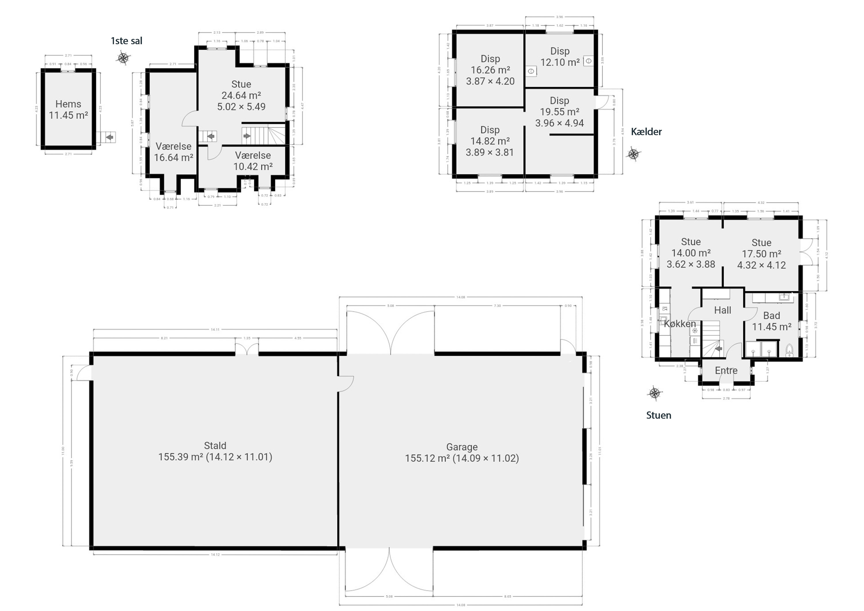Plantegninger billede af Ladefogedgyden 4, Ø Hæsinge, 5600 Faaborg
