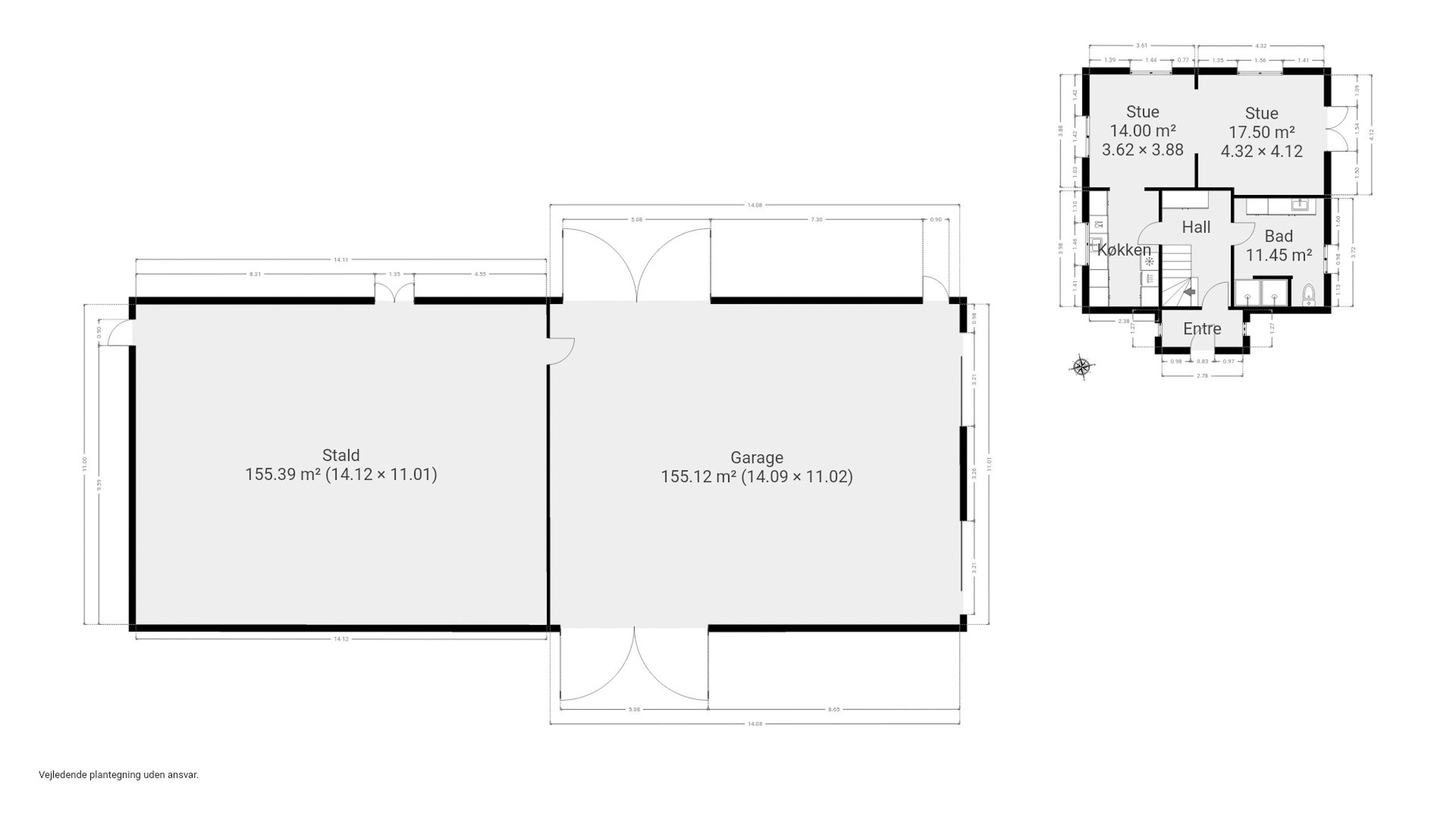 Plantegninger billede af Ladefogedgyden 4, Ø Hæsinge, 5600 Faaborg