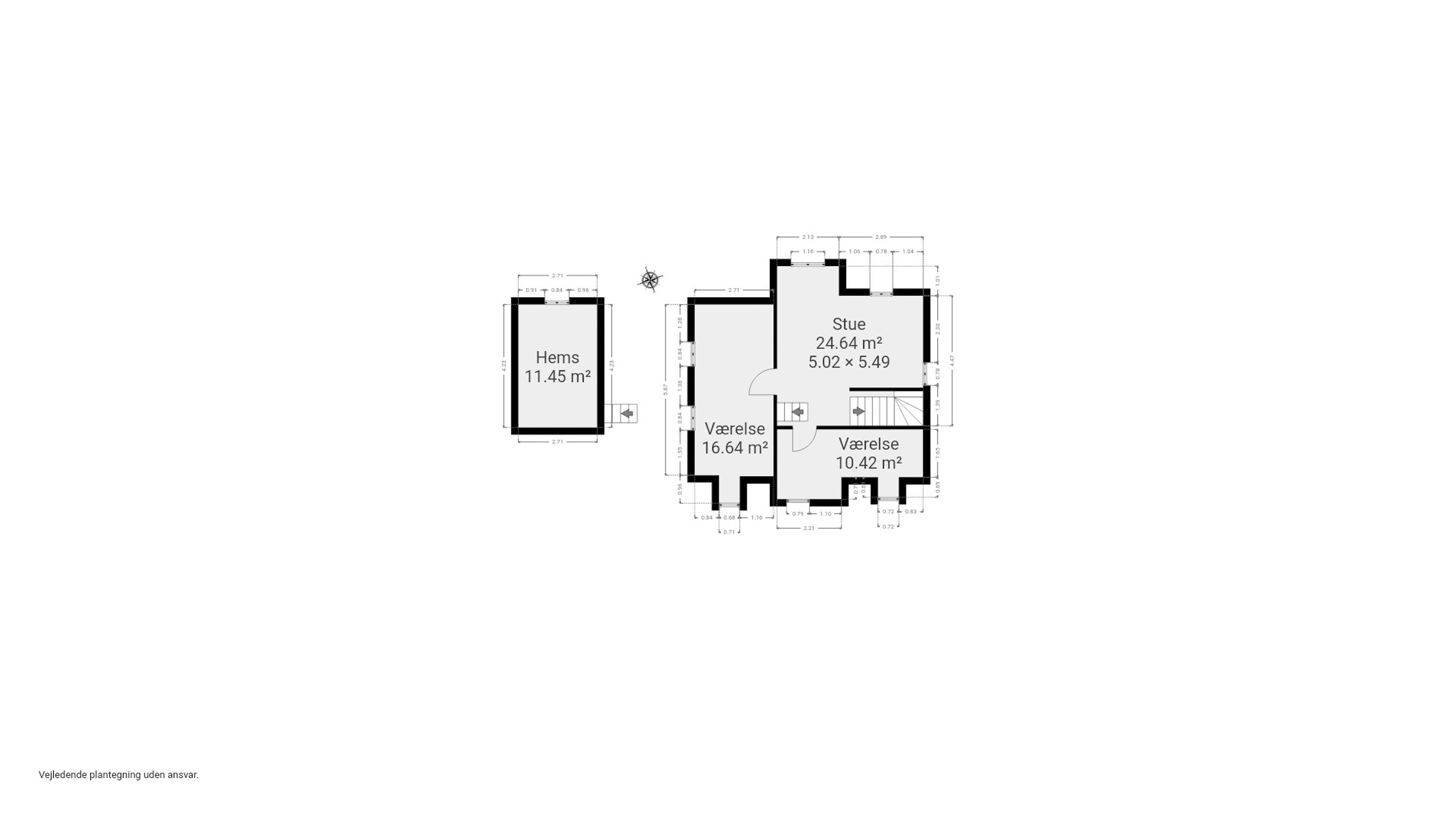 Plantegninger billede af Ladefogedgyden 4, Ø Hæsinge, 5600 Faaborg