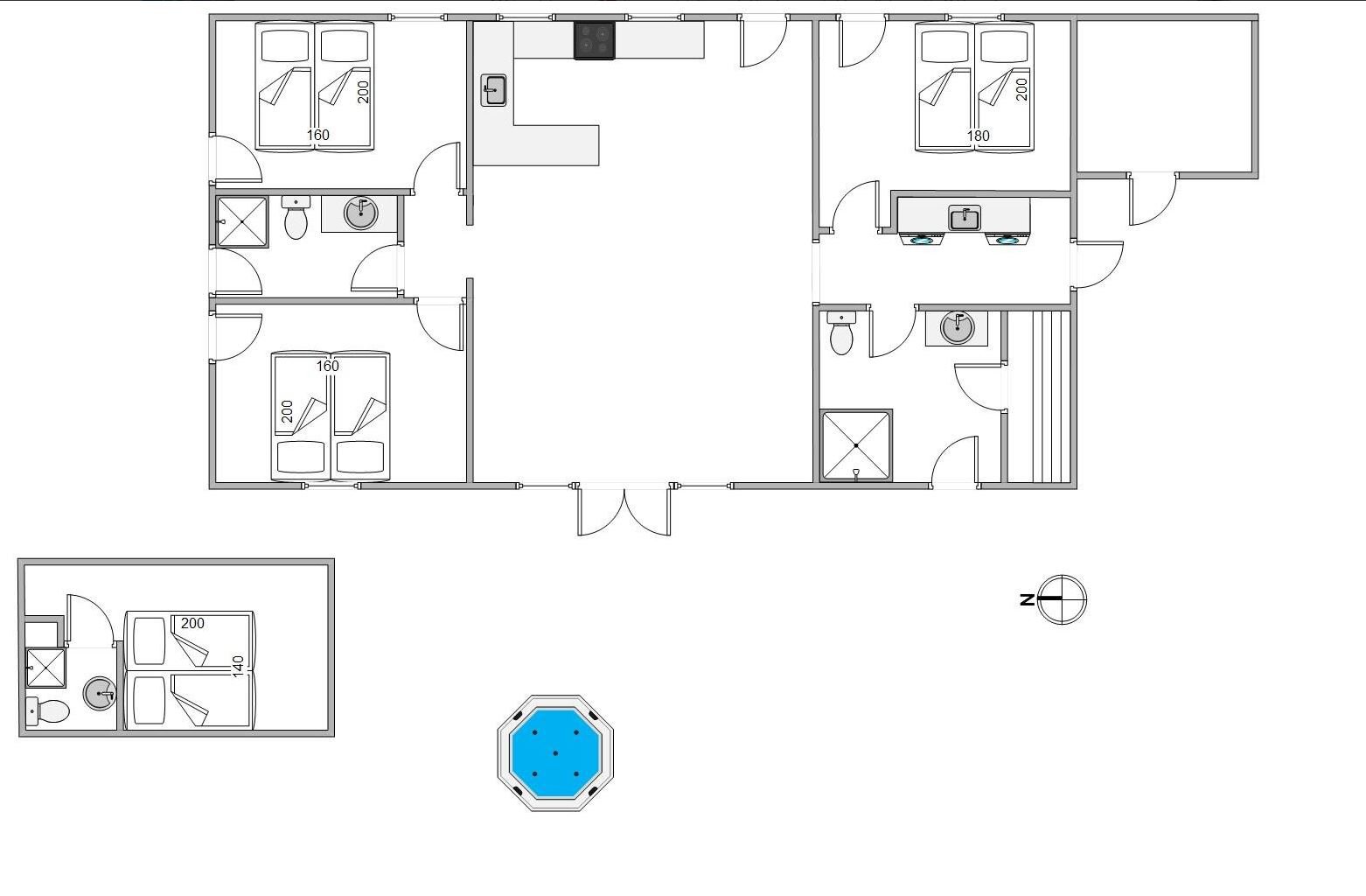 Plantegninger billede af Lyngkrogen 8, 6857 Blåvand