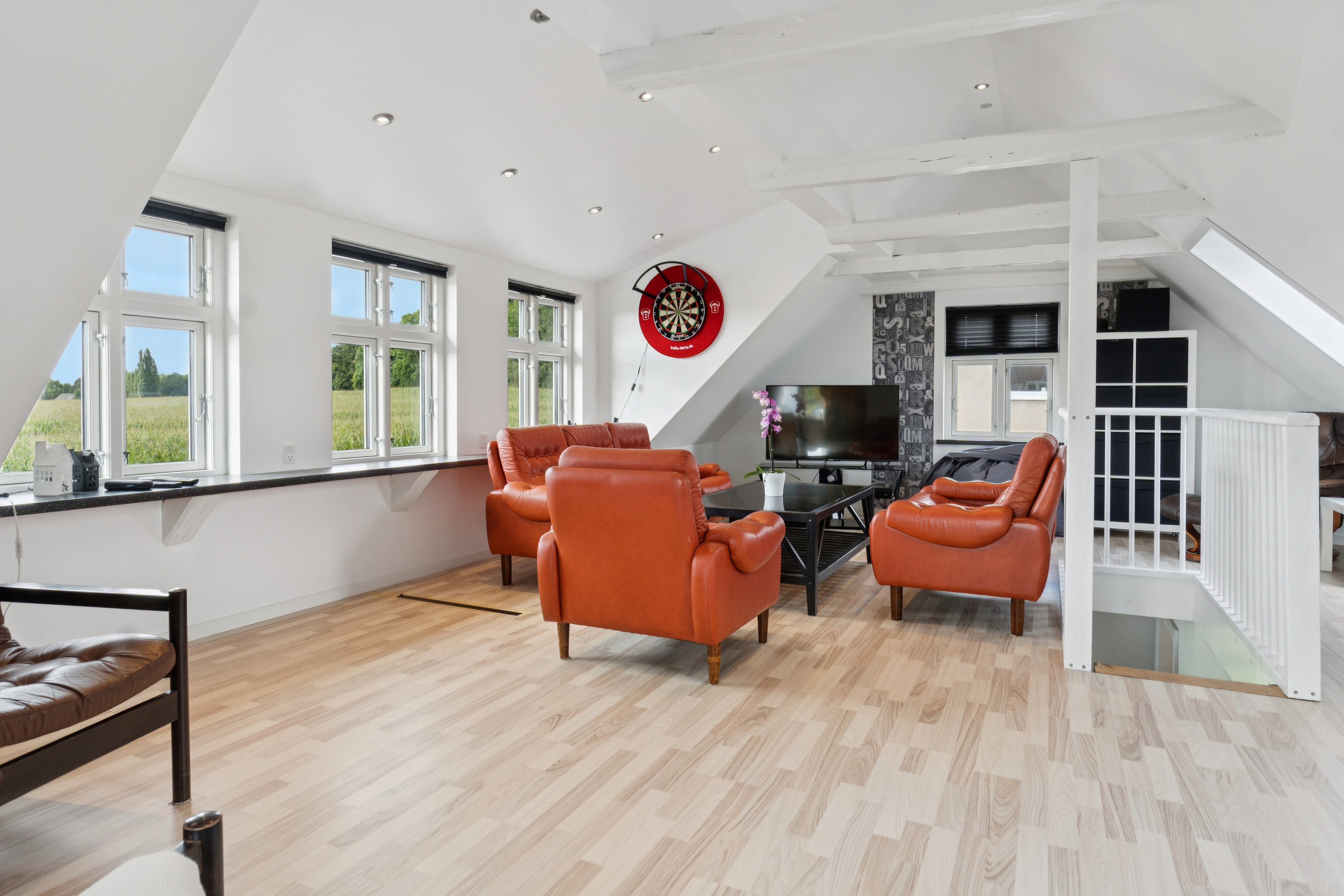 Fremhævet stue billede i fuldskærmstilstand. Billede af Spodsbjergvej 257, Long. Sand, 5900 Rudkøbing