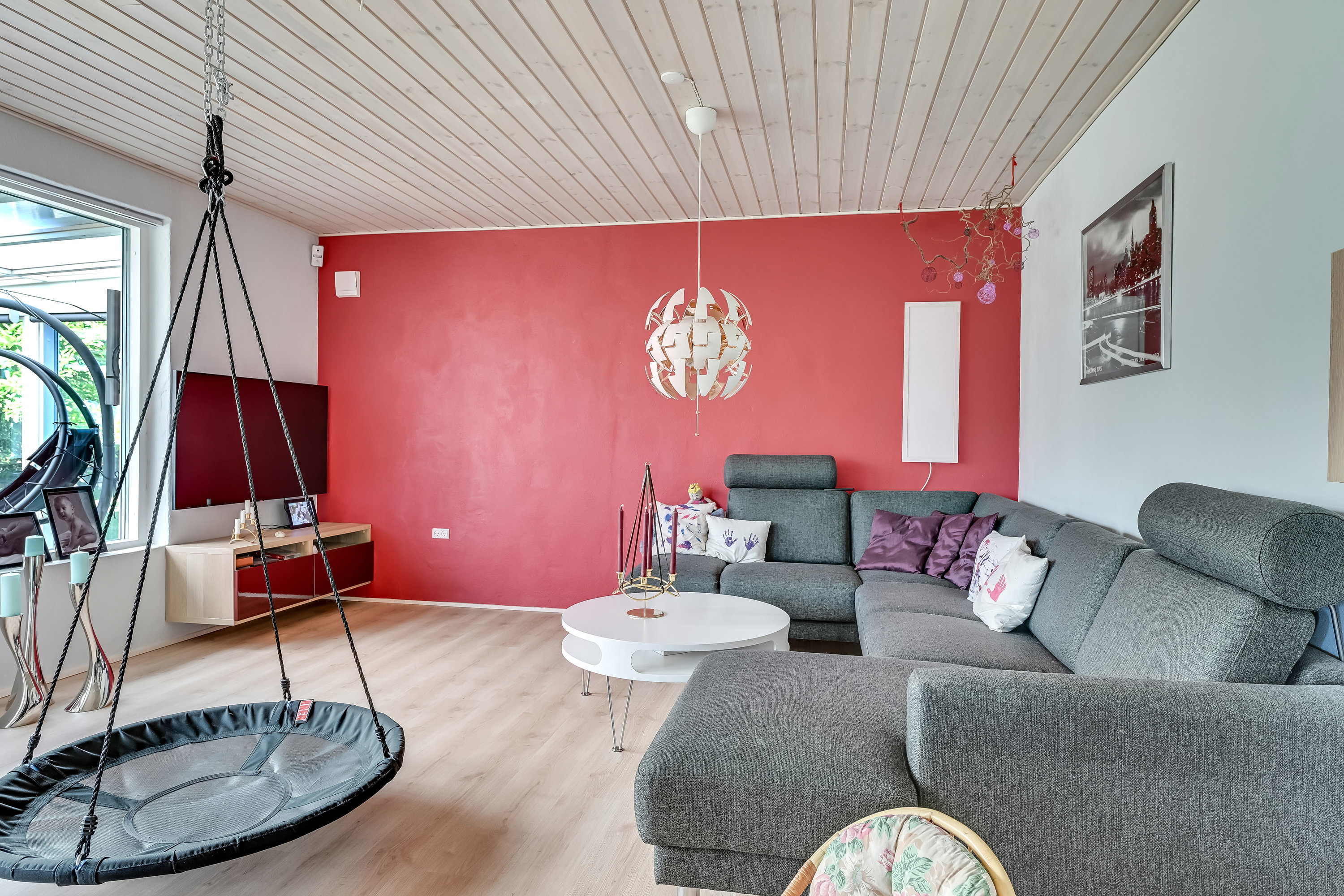 Fremhævet stue billede i fuldskærmstilstand. Billede af Havbakken 128, Hjerting, 6710 Esbjerg V