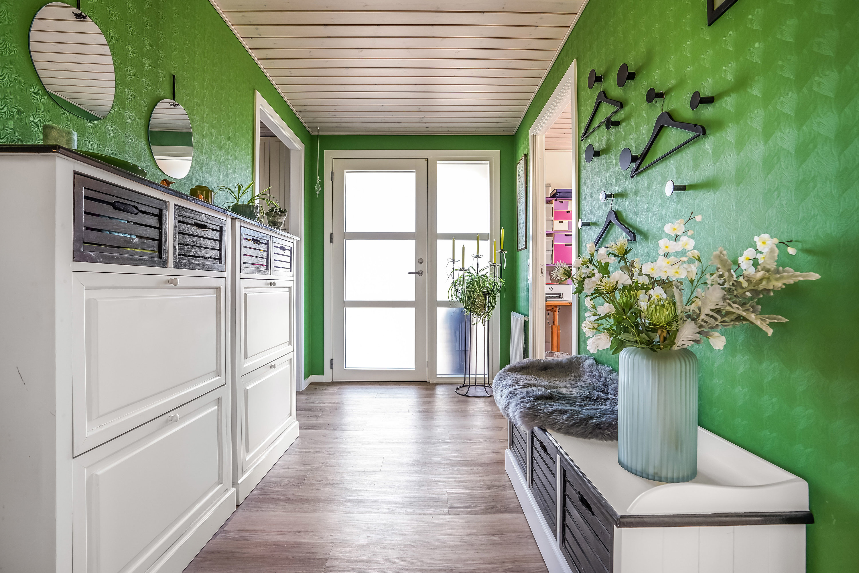 Fremhævet entré billede i fuldskærmstilstand. Billede af Bystævnevej 19, 5690 Tommerup