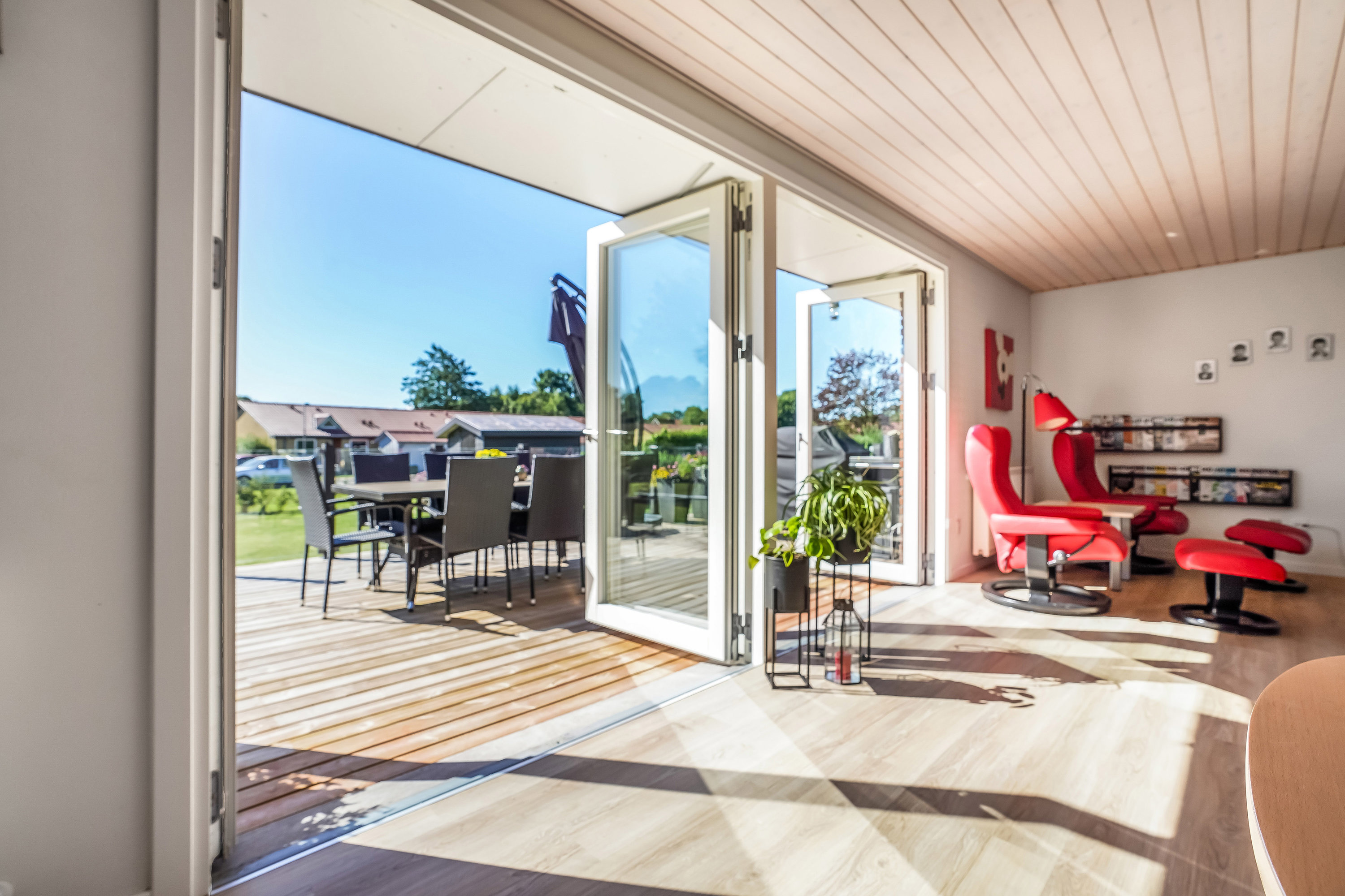 Fremhævet entré billede i fuldskærmstilstand. Billede af Bystævnevej 19, 5690 Tommerup