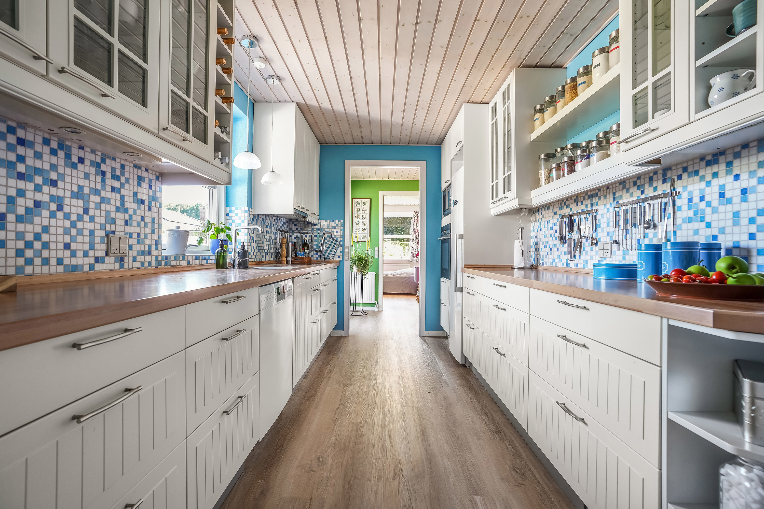 Fremhævet køkken billede i fuldskærmstilstand. Billede af Bystævnevej 19, 5690 Tommerup