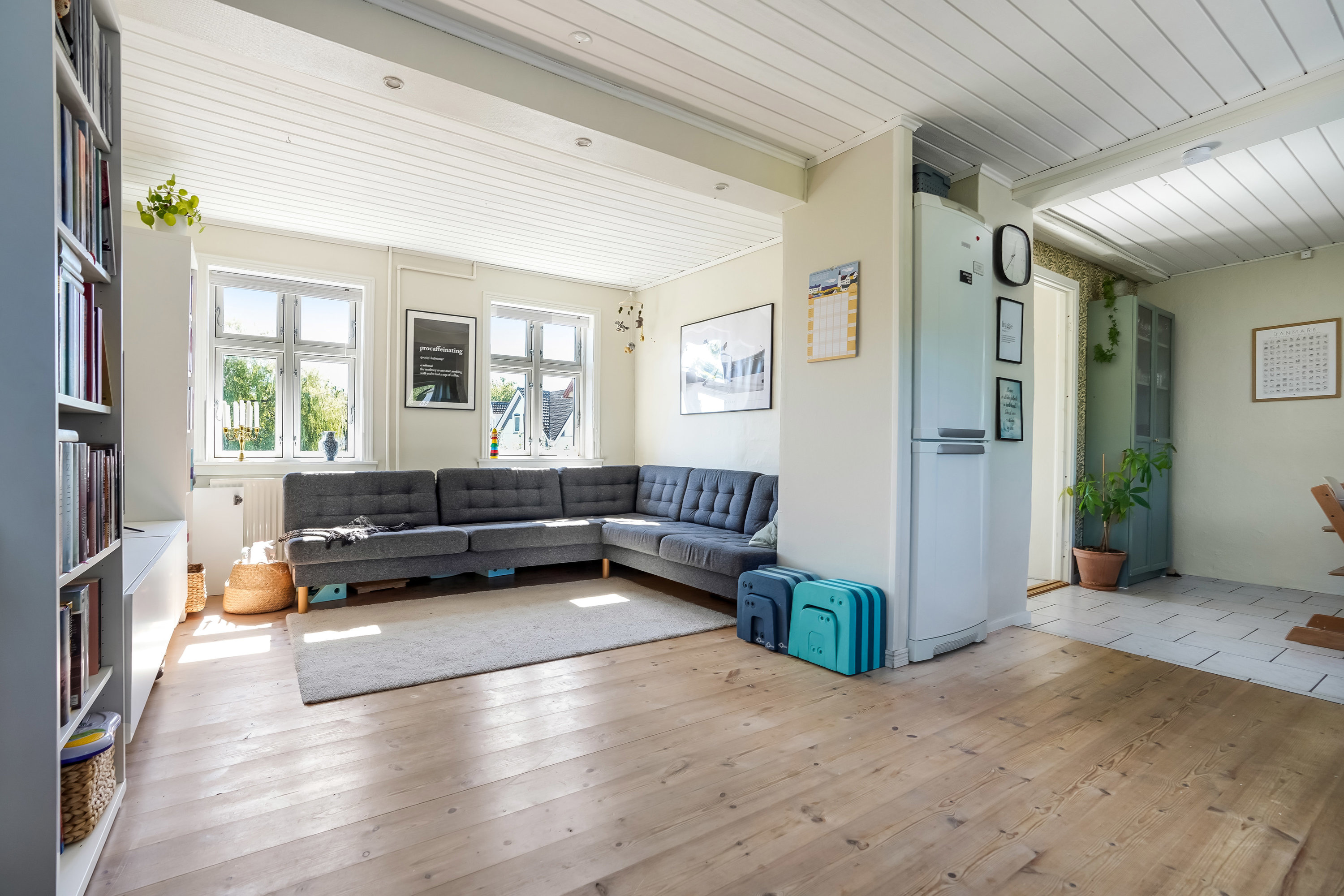 Fremhævet stue billede i fuldskærmstilstand. Billede af Vejlevej 31, 7300 Jelling