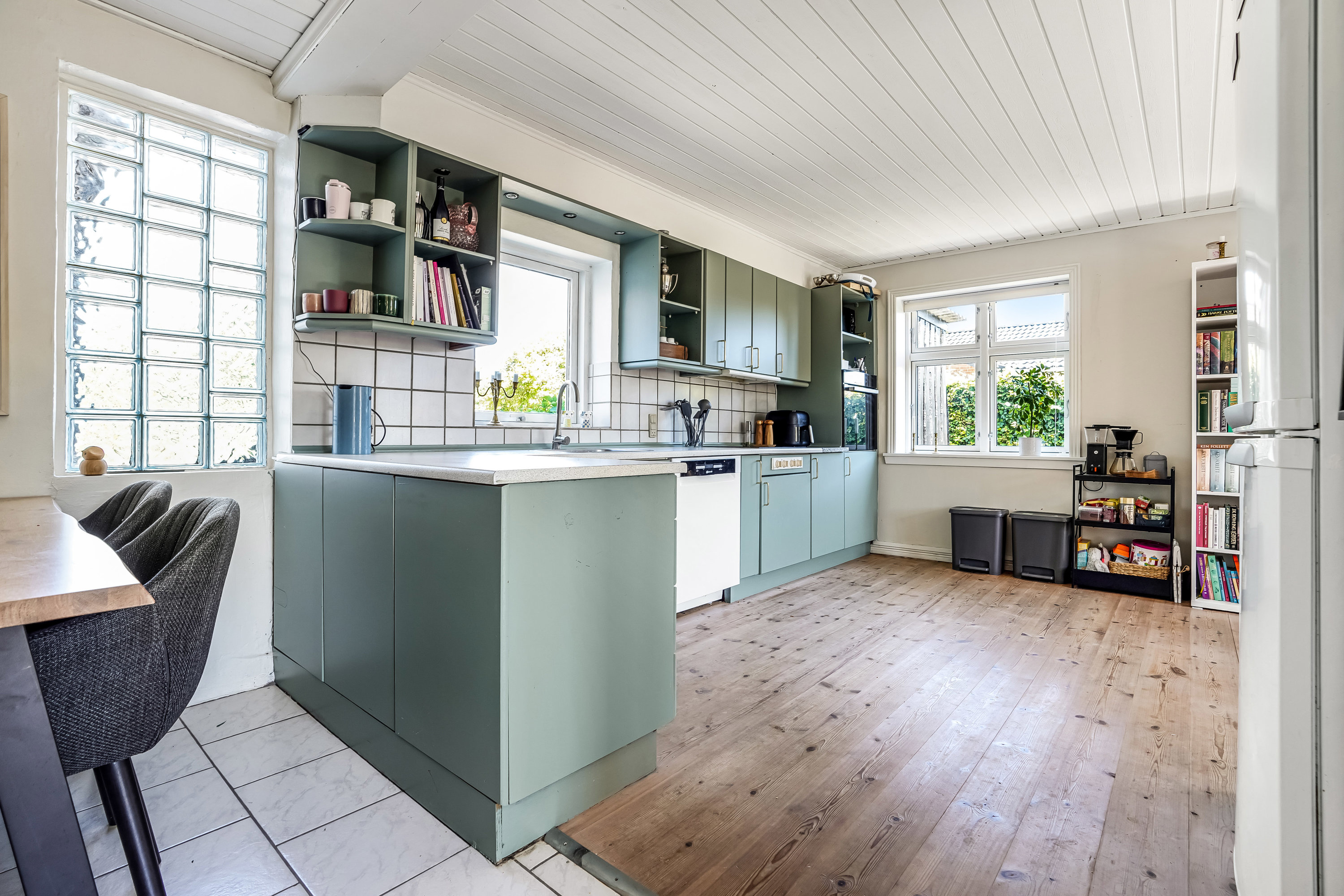 Fremhævet køkken billede i fuldskærmstilstand. Billede af Vejlevej 31, 7300 Jelling